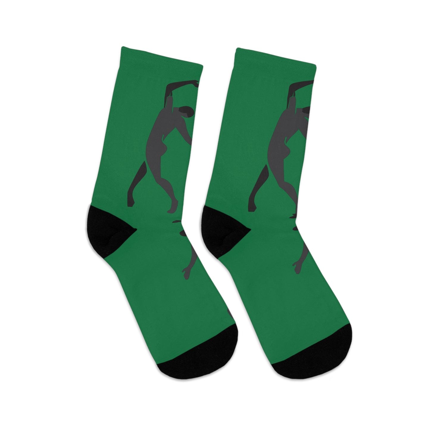 Recycled SOLSTICE Dancer green Poly Socks