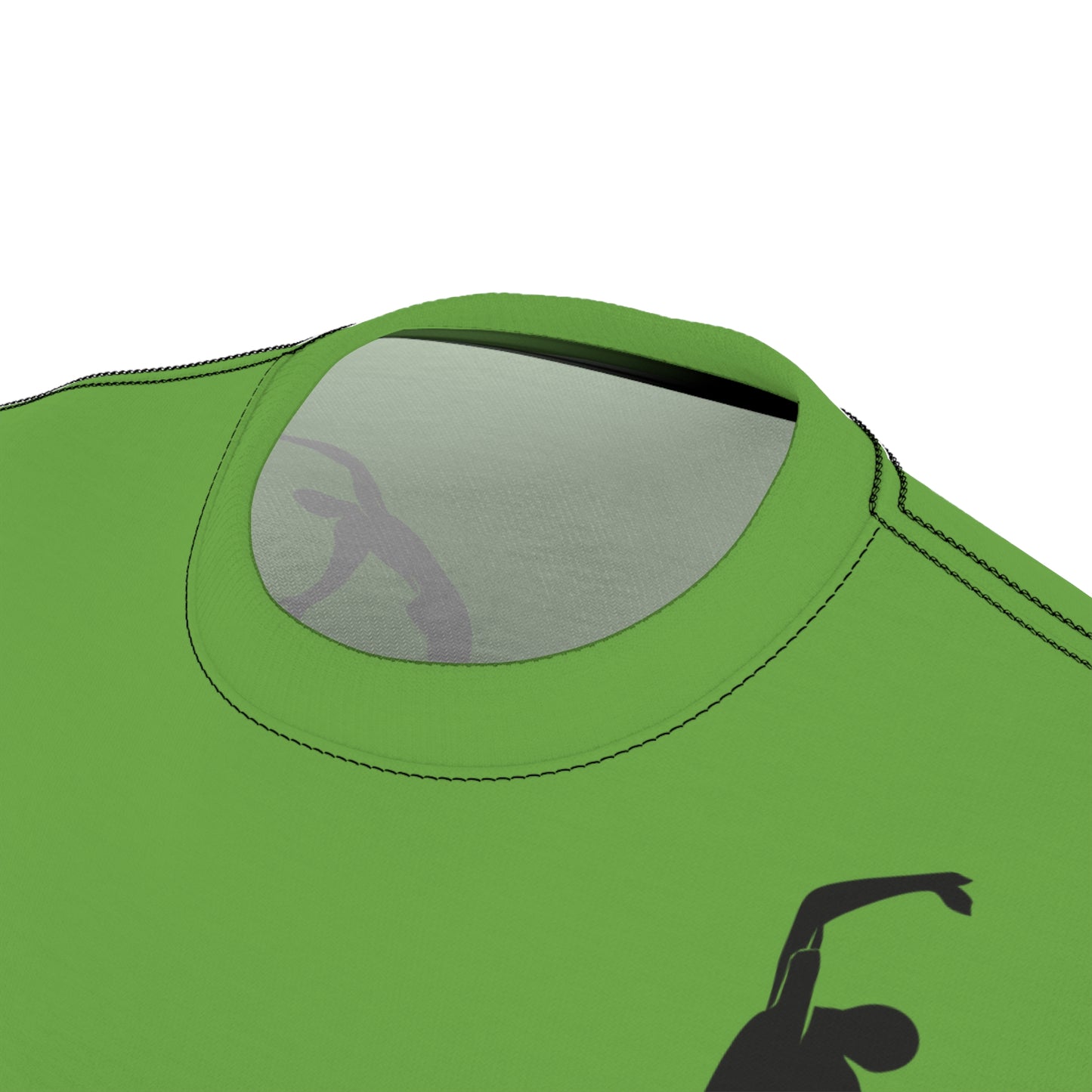 SOLSTICE Bamboo green Unisex Cut & Sew Tee (AOP)