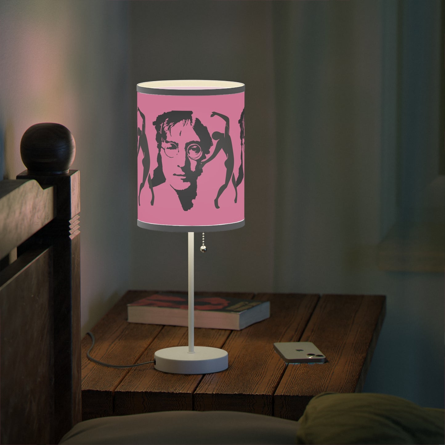 Lamp on a Stand, Pink LENON US|CA plug