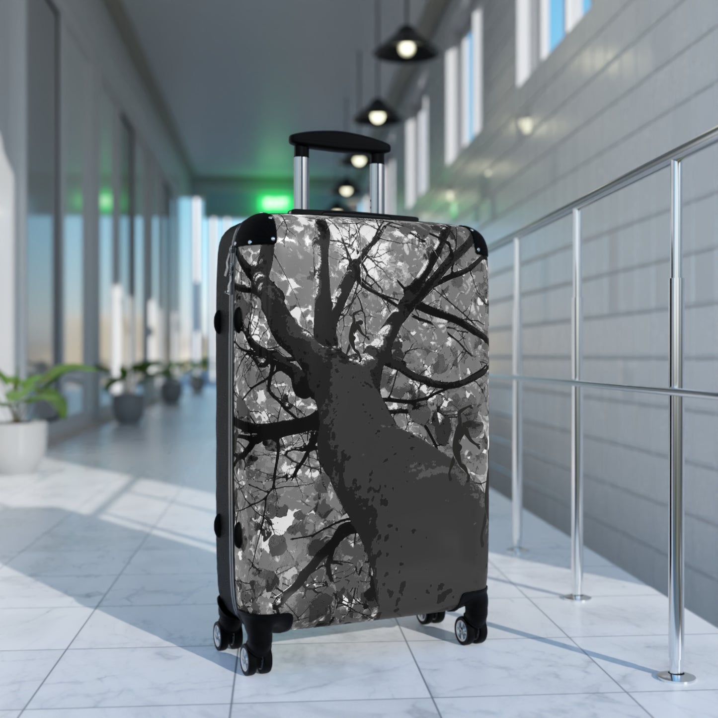 SOLSTICE BlueTree BW with dancers Suitcase