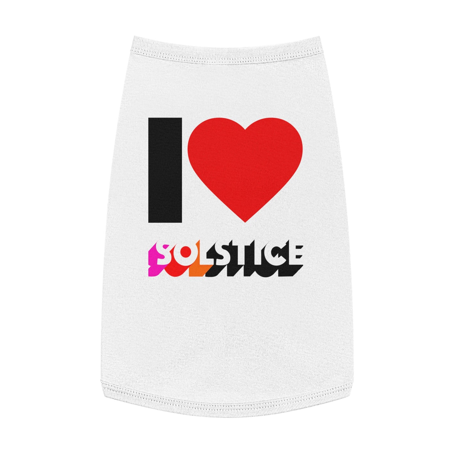 I LOVE SOLSTICE Pet Tank Top