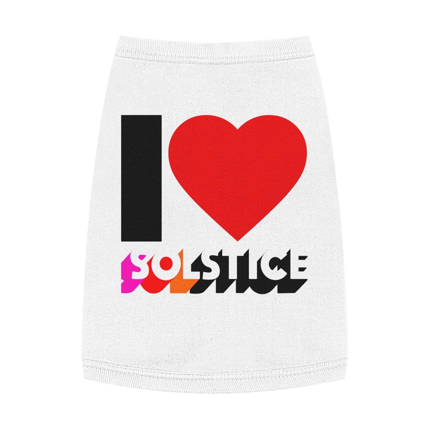 I LOVE SOLSTICE Pet Tank Top