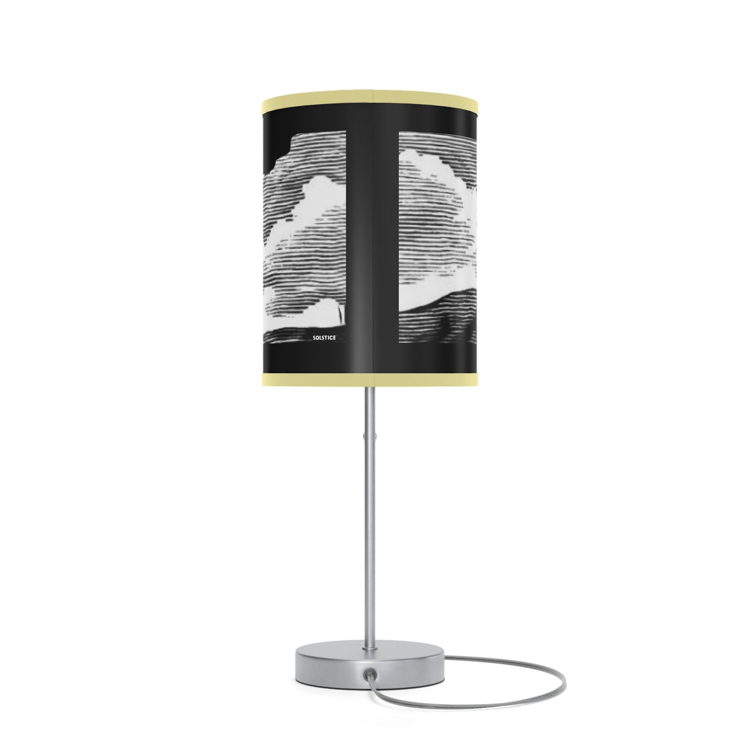 Solstice Engraved Sunrise Lamp on a Stand, US|CA plug