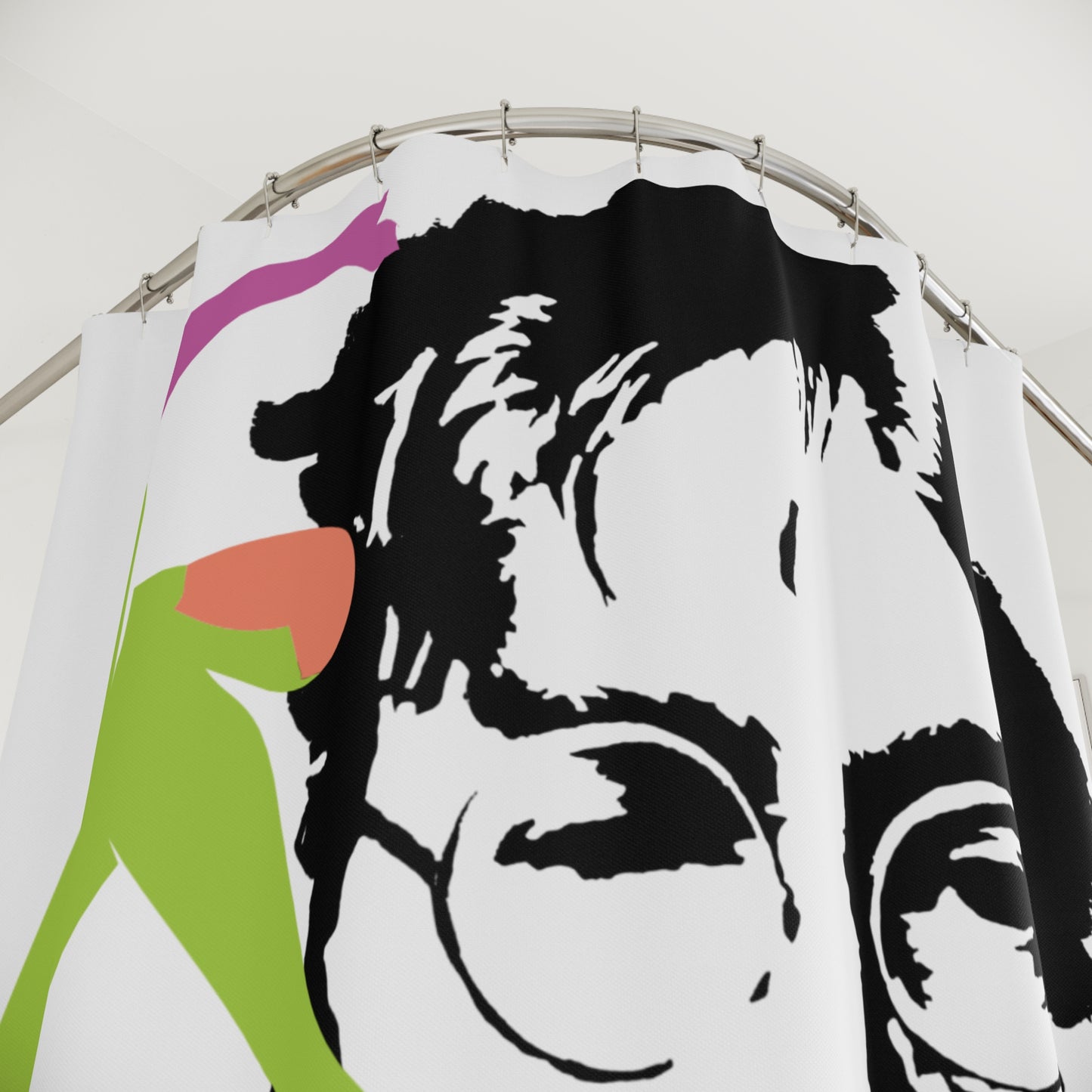 SOLSTICE Lennon Shower Curtain 6