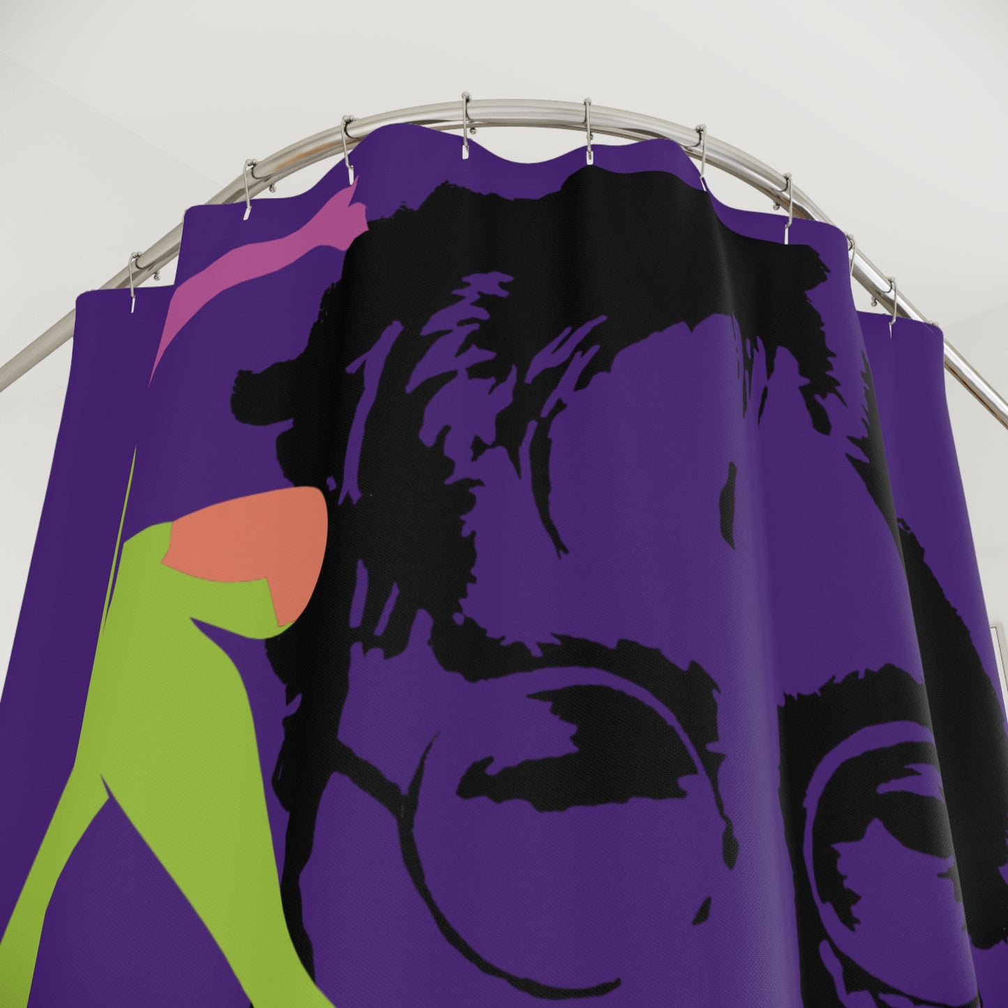 SOLSTICE Lennon Shower Curtain purple 6