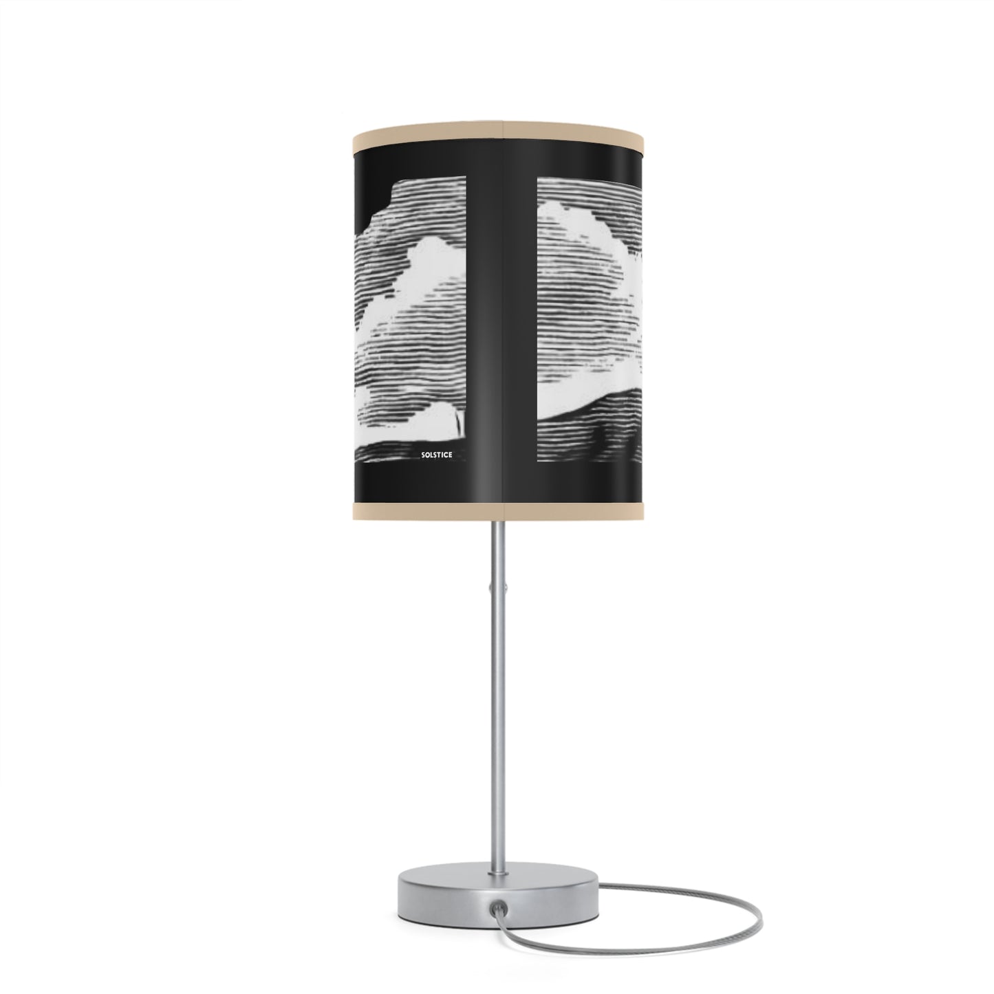 Solstice Engraved Sunrise Lamp on a Stand, US|CA plug