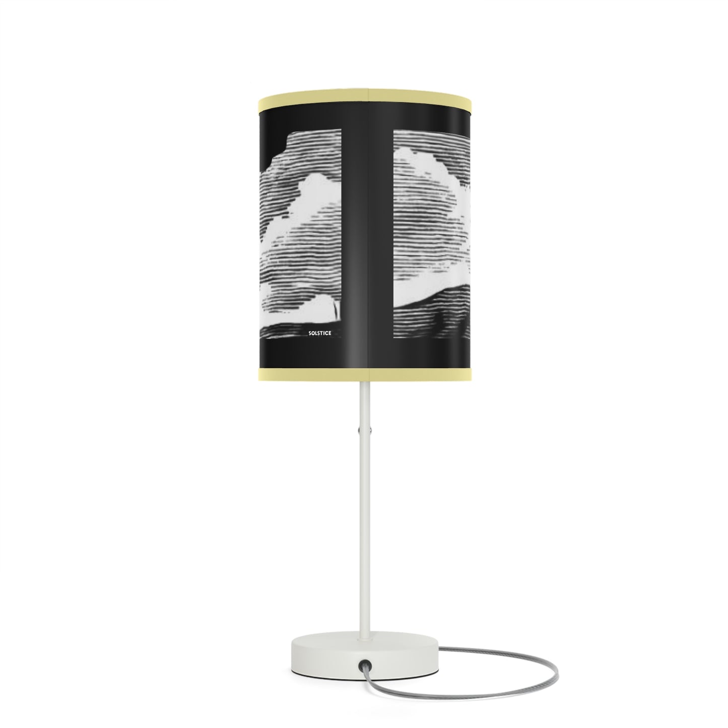 Solstice Engraved Sunrise Lamp on a Stand, US|CA plug