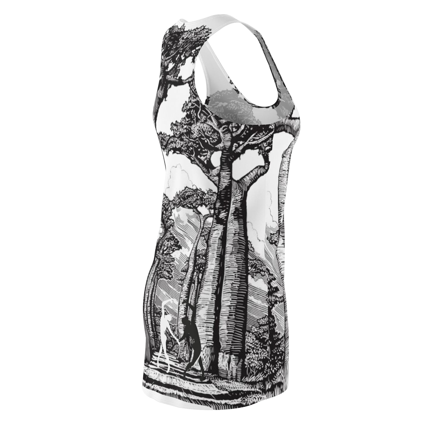 Women's BAOBAB Cut & Sew Racerback Dress (AOP)