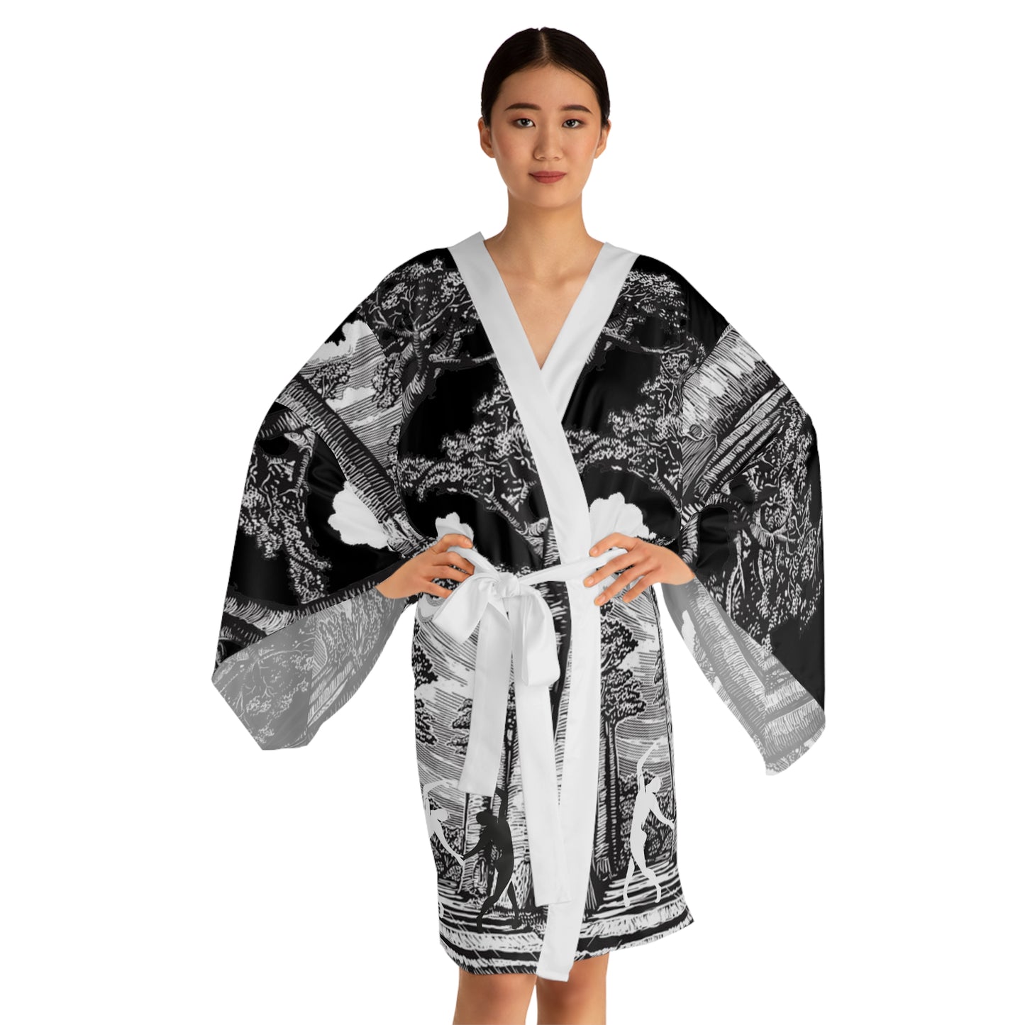 Long Sleeve SOLSTICE BAOBAB Kimono Robe (AOP)