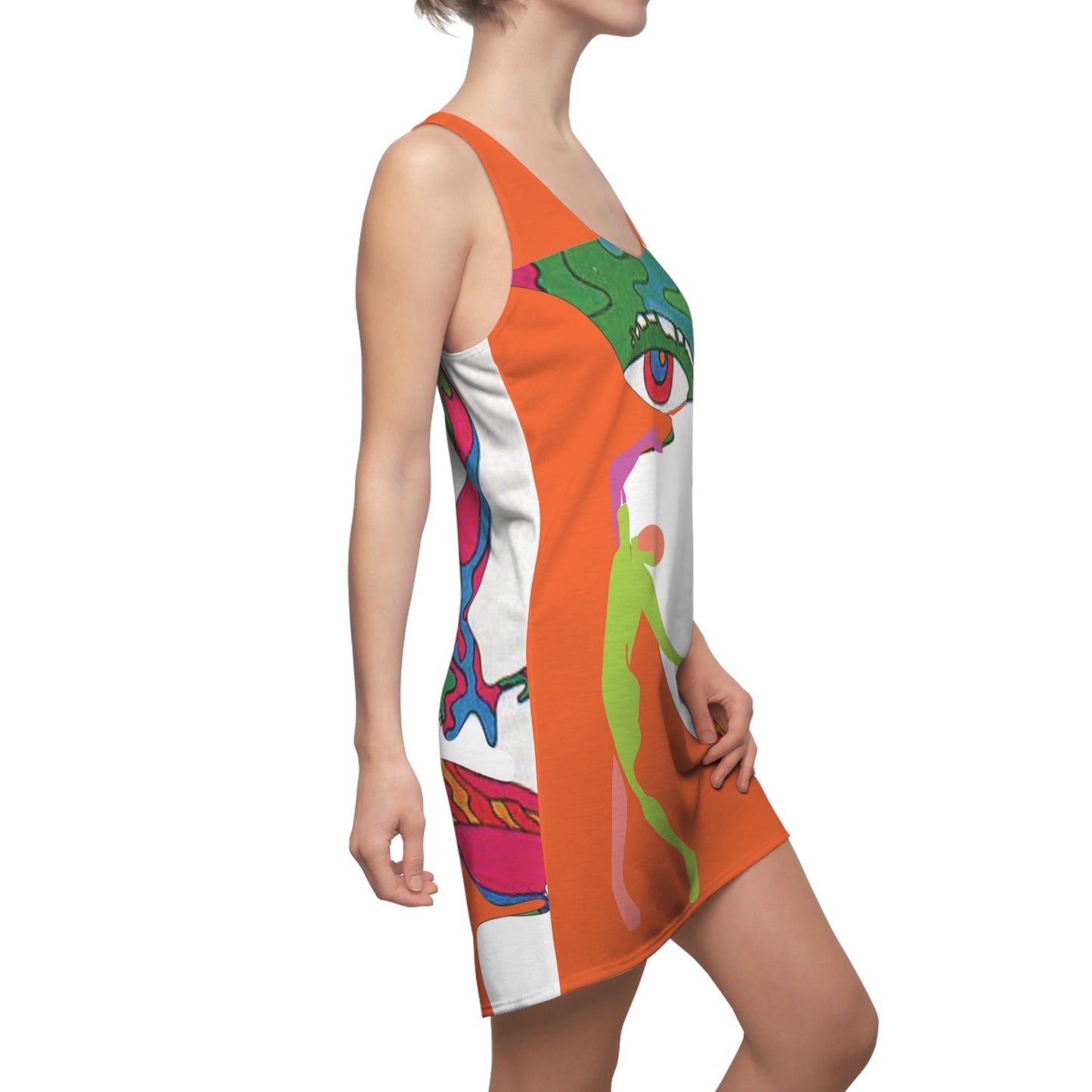 Copy of Women's POP ART Cut & Sew Racerback Dress (AOP)