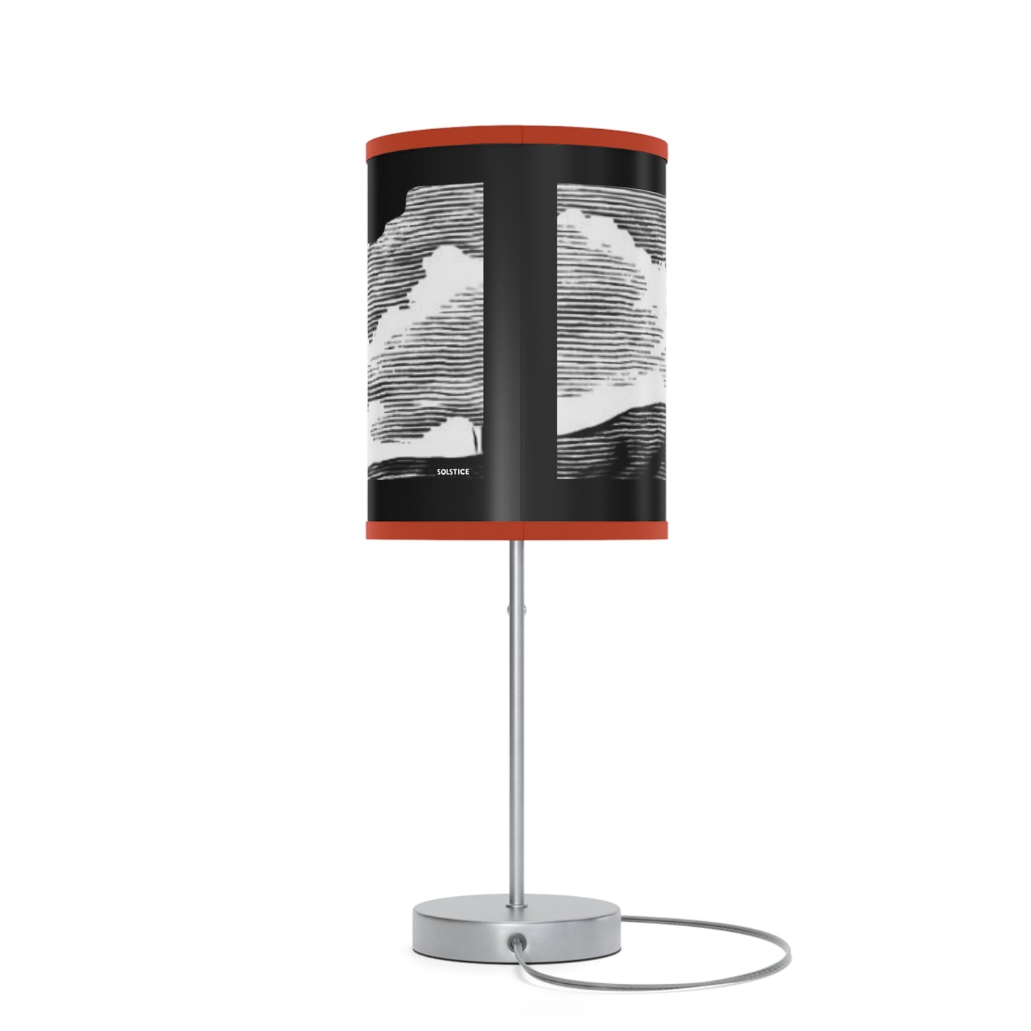 Solstice Engraved Sunrise Lamp on a Stand, US|CA plug