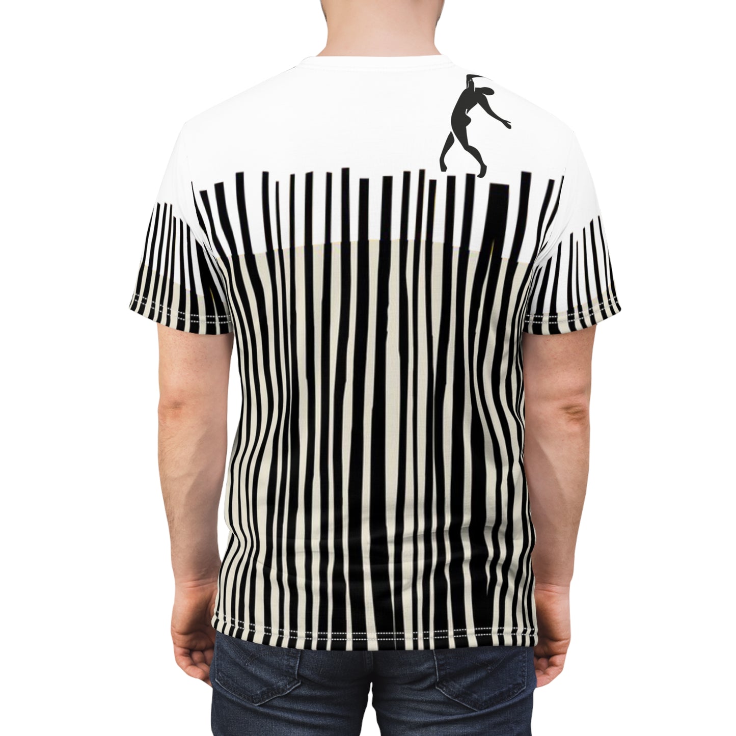 SOLSTICE Bamboo Unisex white Cut & Sew Tee (AOP)