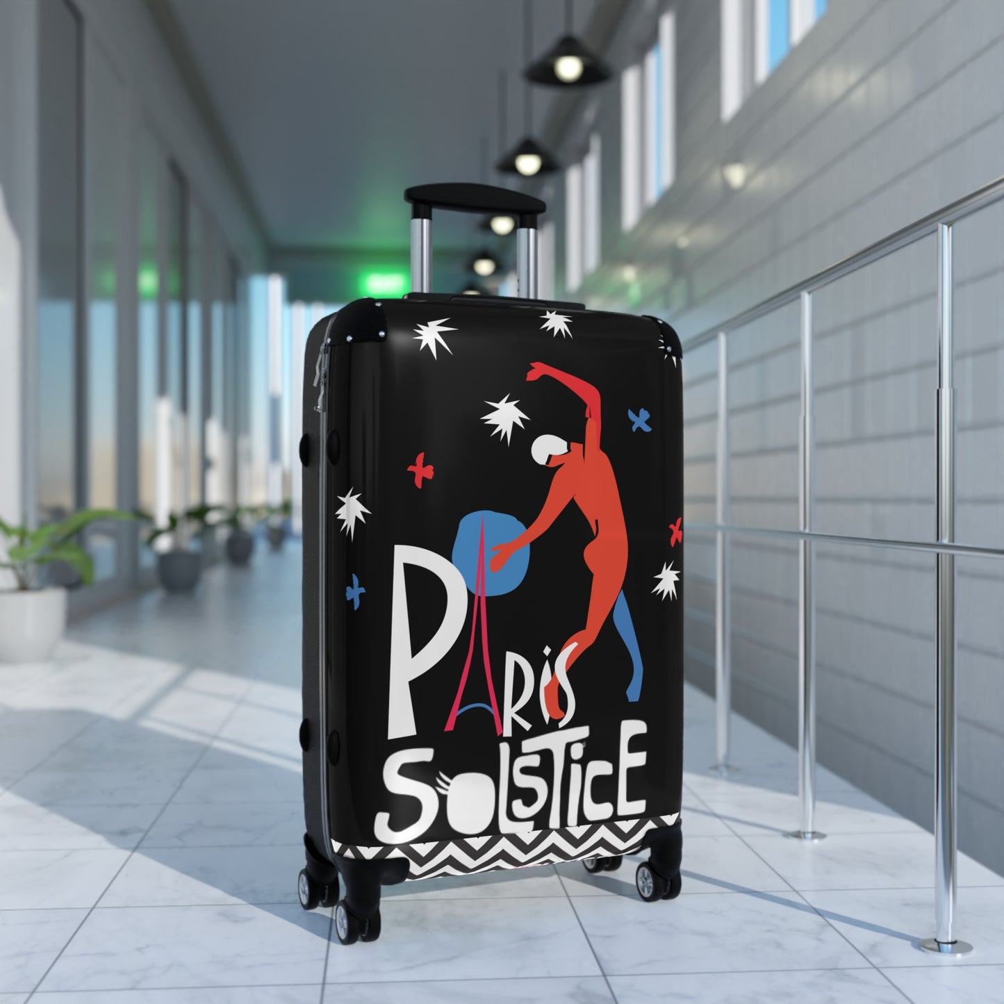 SOLSTICE Paris Suitcase BLACK