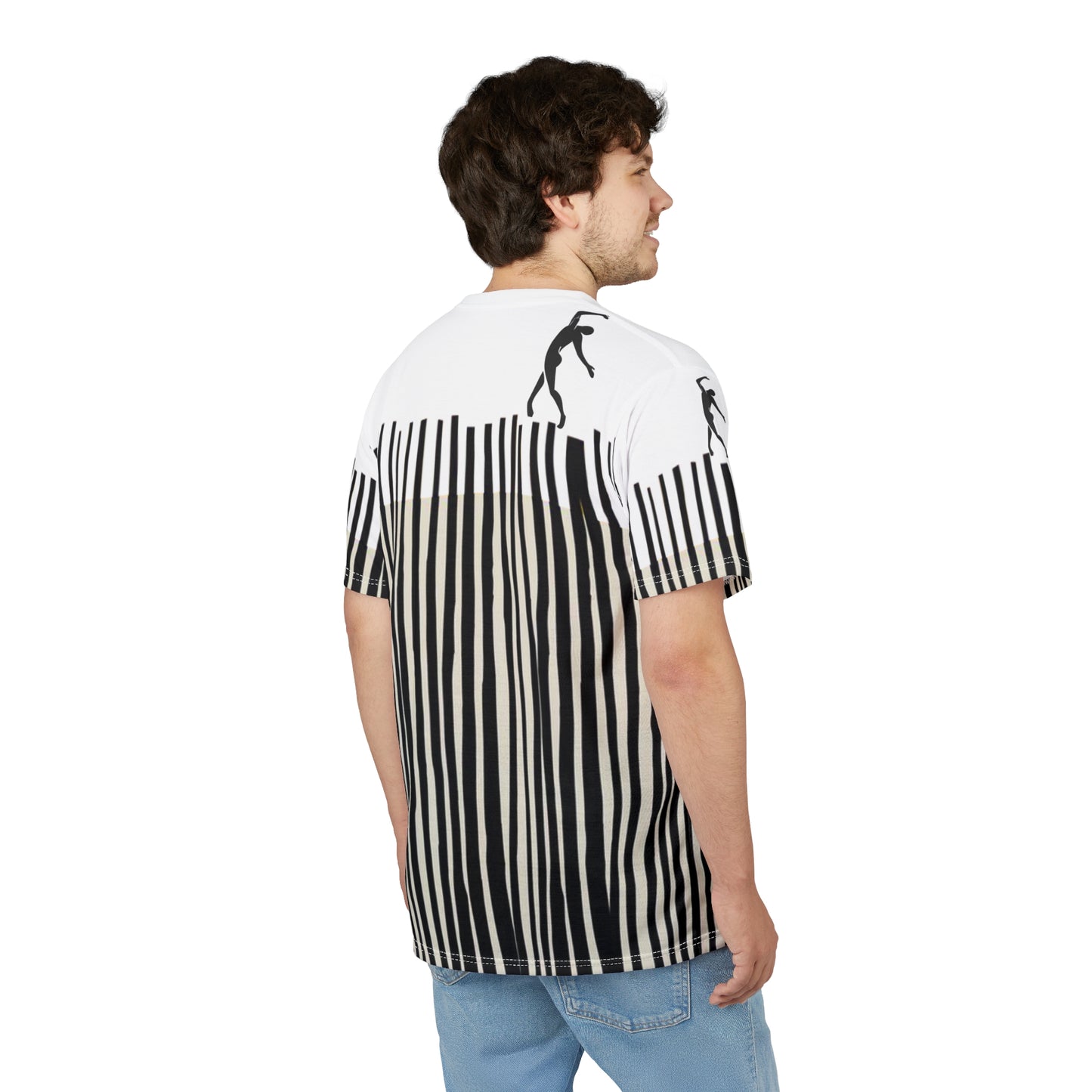 SOLSTICE Bamboo Unisex white Cut & Sew Tee (AOP)