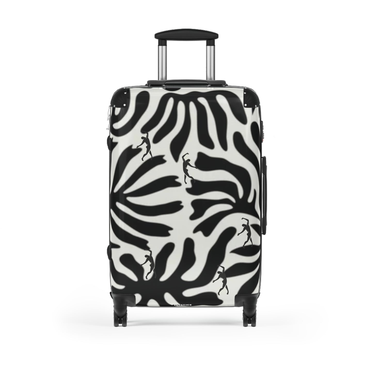 SOLSTICE Matisse BW Leaves with dancers Suitcase