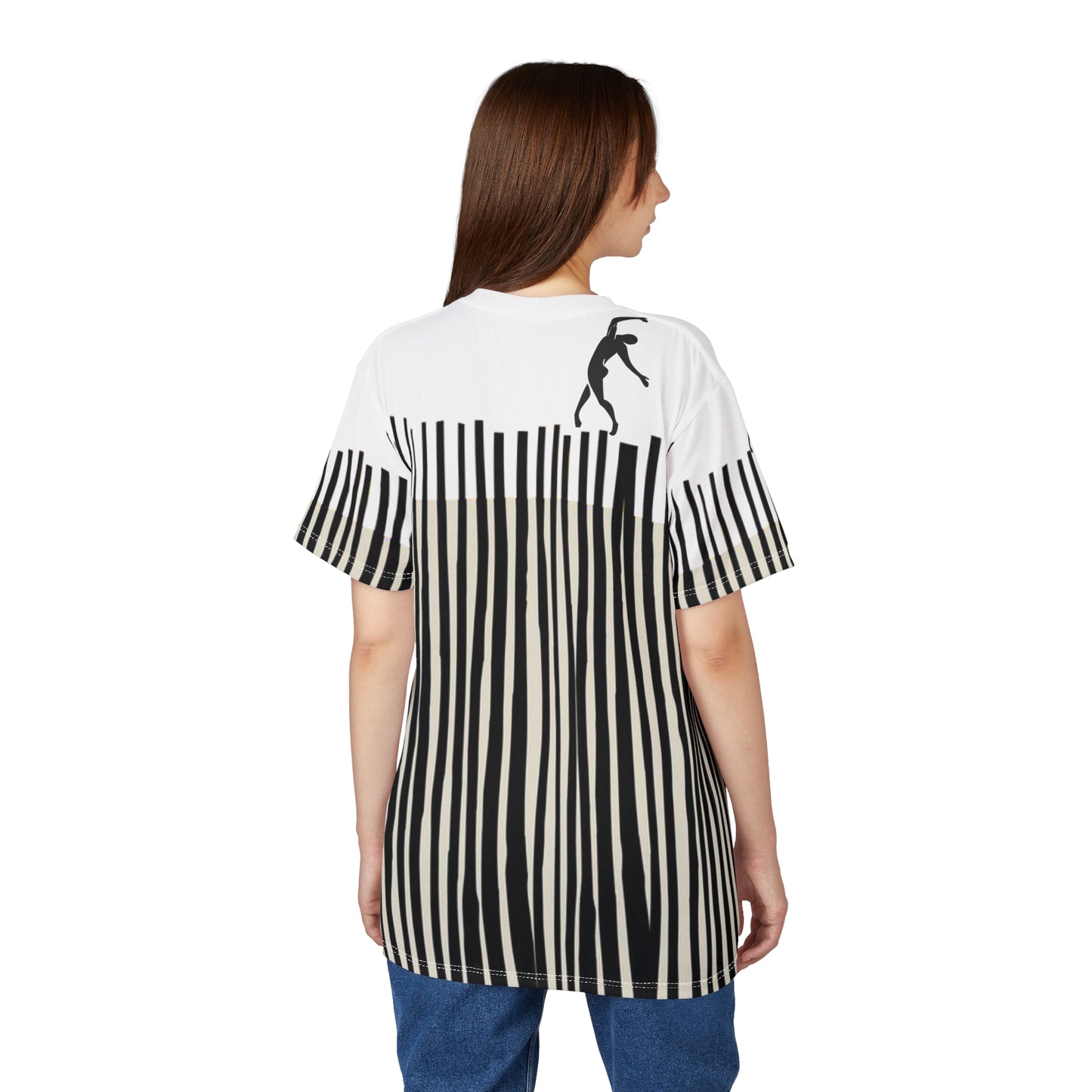SOLSTICE Bamboo Unisex white Cut & Sew Tee (AOP)