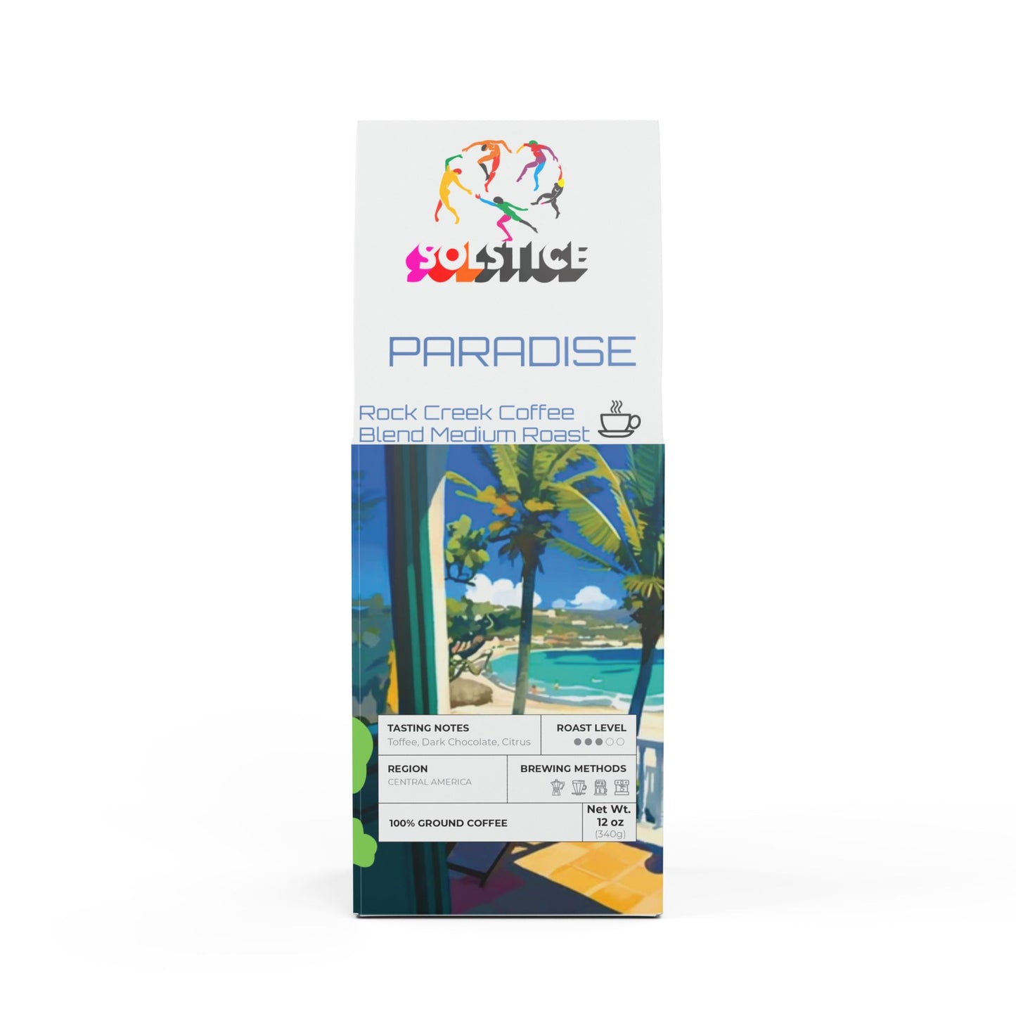 SOLSTICE PARADISE Coffee Blend (Medium Roast)