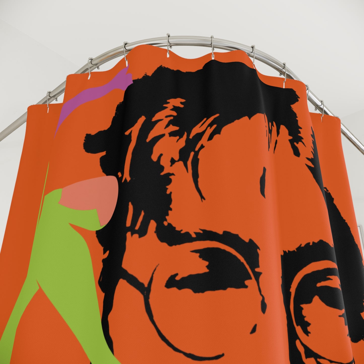 SOLSTICE Lennon Shower Curtain 6
