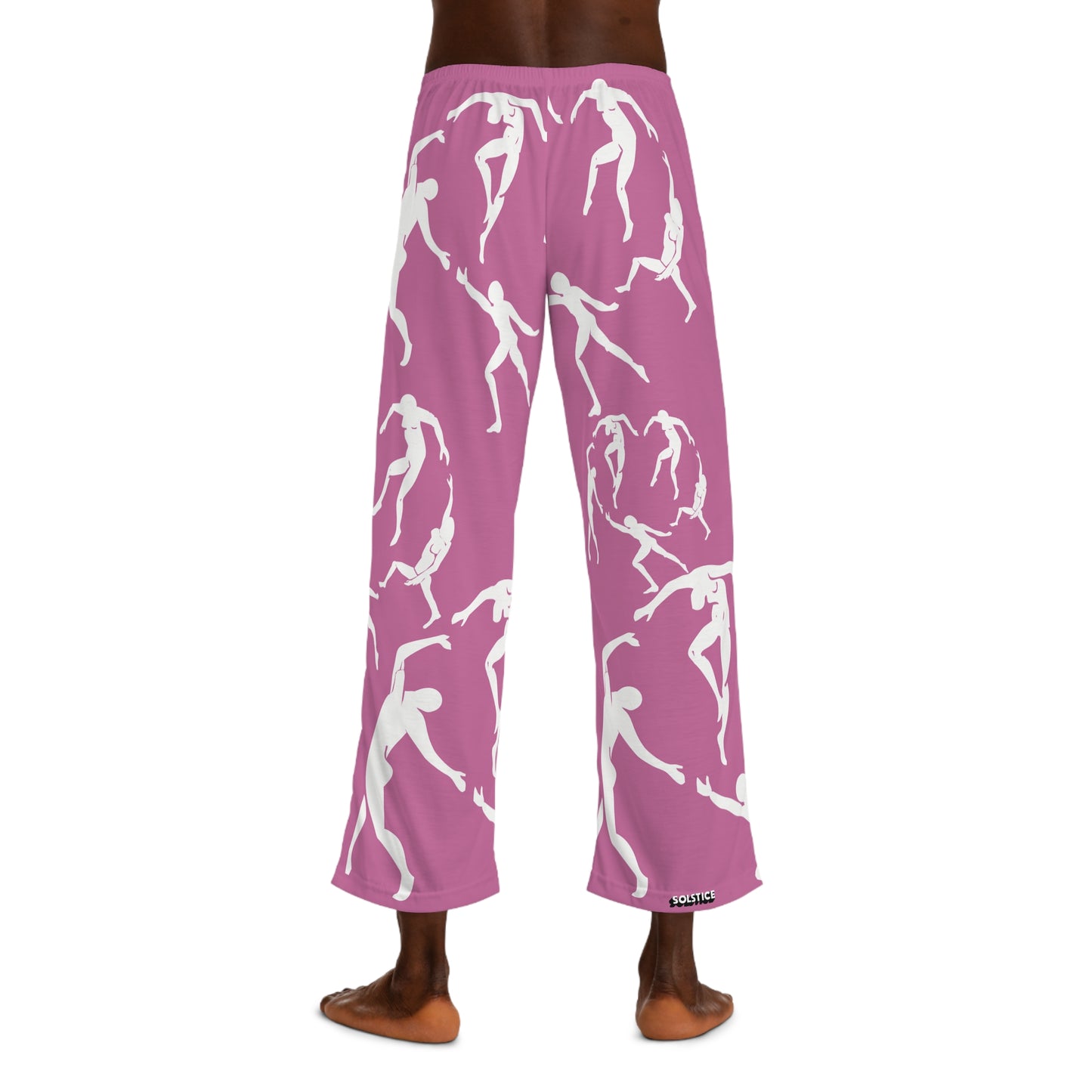 SOLSTICE Matisse Men's pink Pajama Pants (AOP)