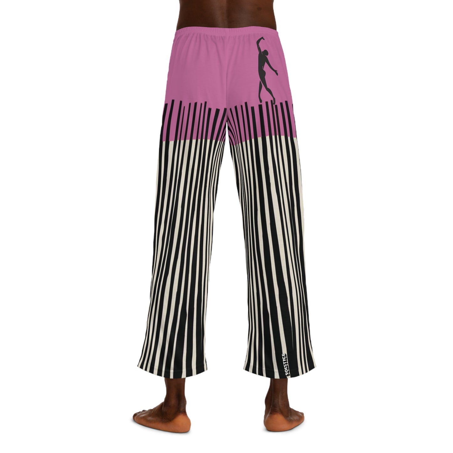 SOLSTICE Bamboo Men's Pajama PINK Pants (AOP)