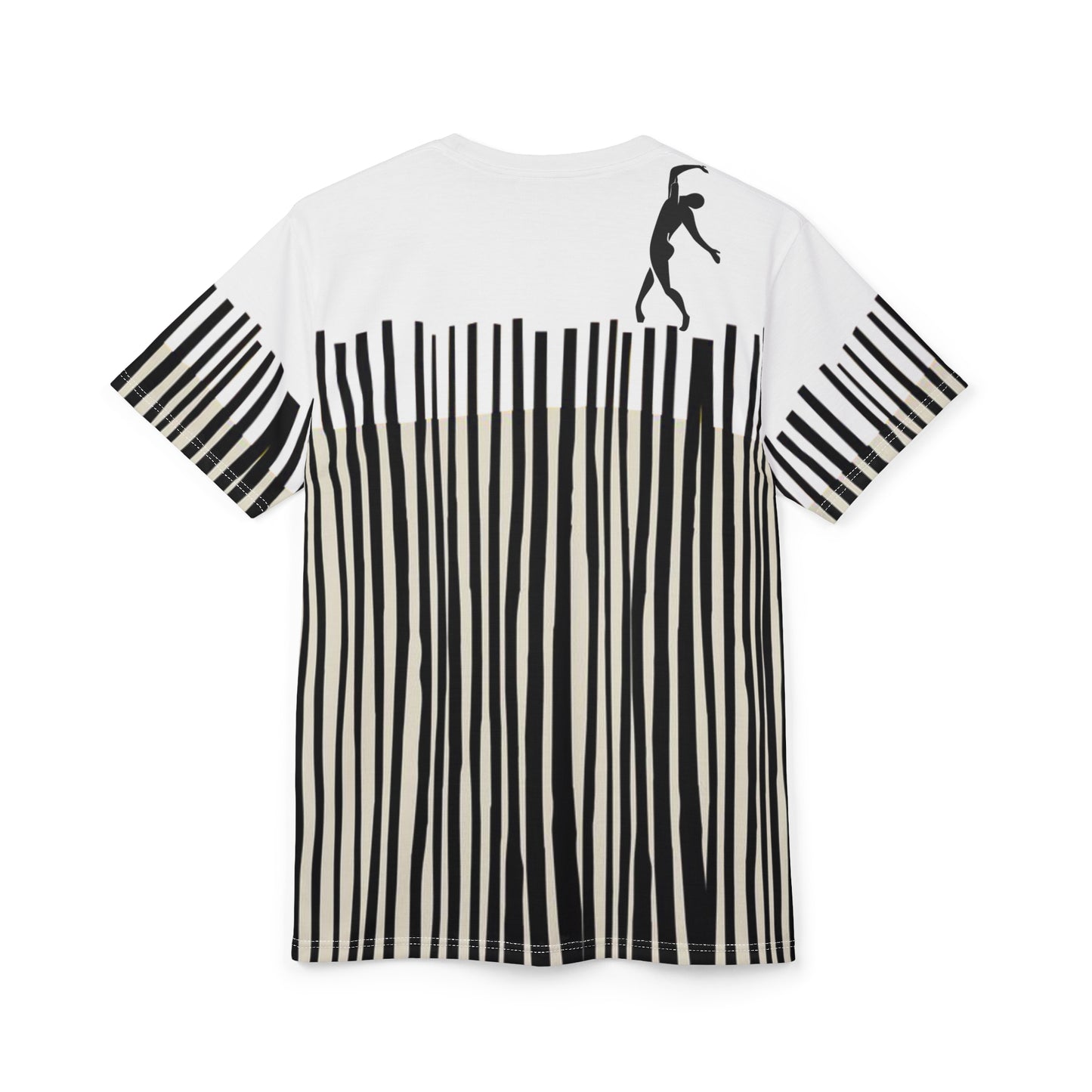 SOLSTICE Bamboo Unisex white Cut & Sew Tee (AOP)