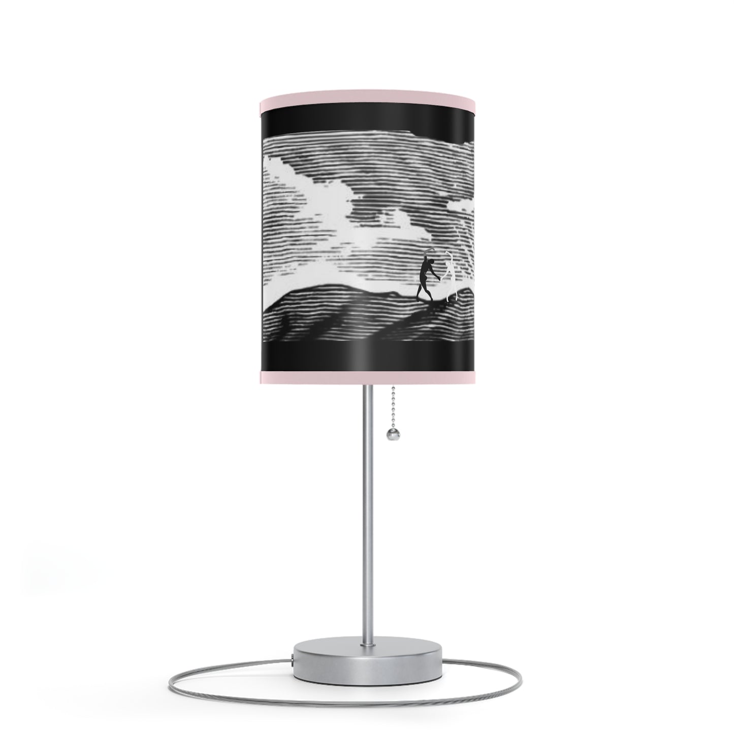 Solstice Engraved Sunrise Lamp on a Stand, US|CA plug