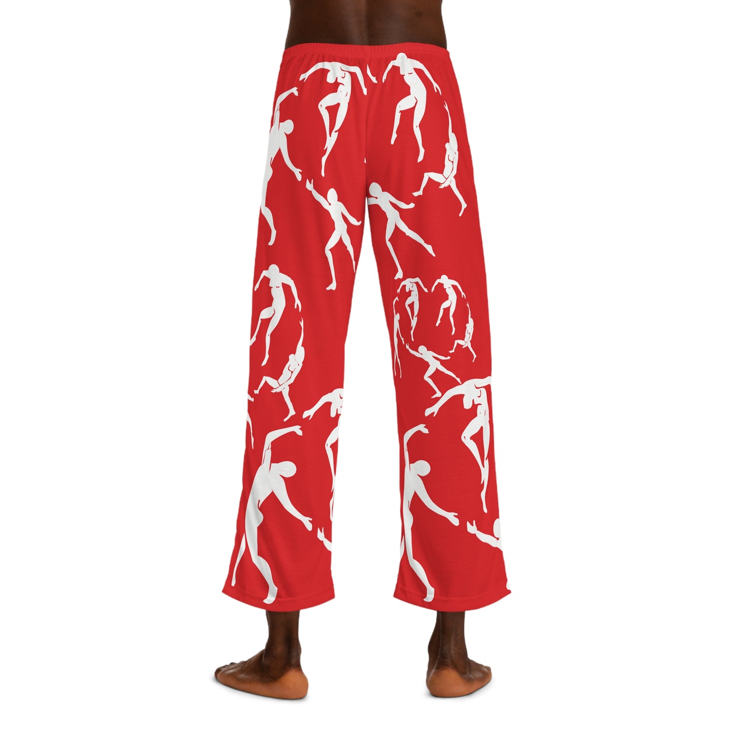 SOLSTICE Matisse Men's Red Pajama Pants (AOP)