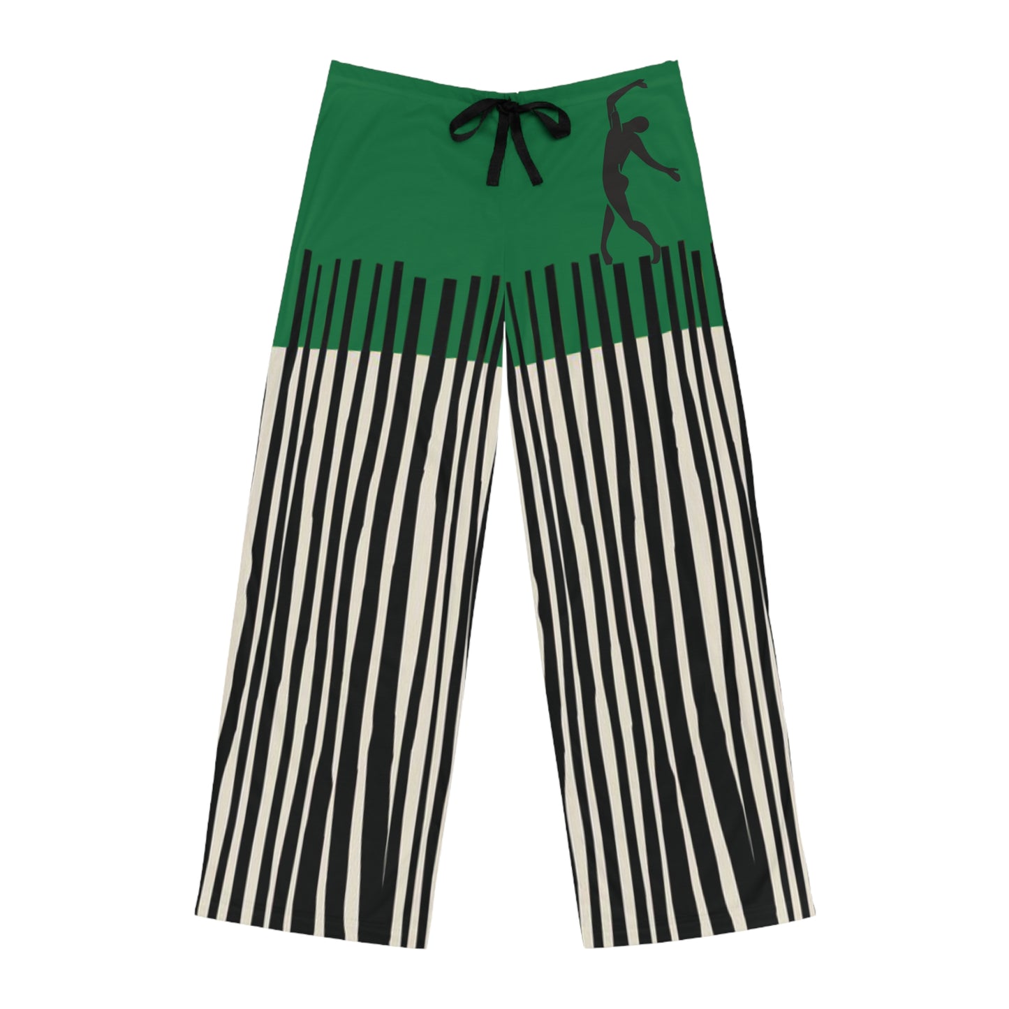 SOLSTICE Bamboo Men's Pajama Dark Green Pants (AOP)
