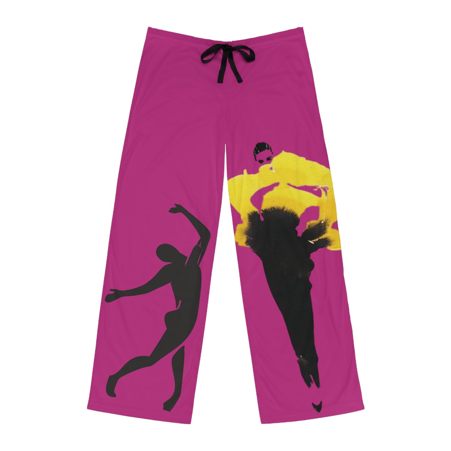 SOLSTICE Fashionist 2 Men's Pajama dark pink Pants (AOP)
