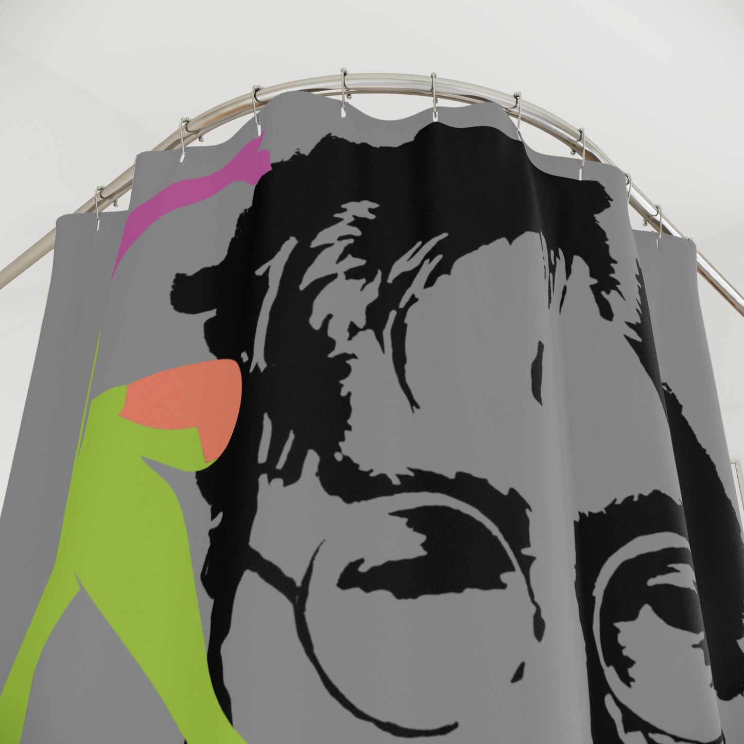 SOLSTICE Lennon Shower Curtain gray 6