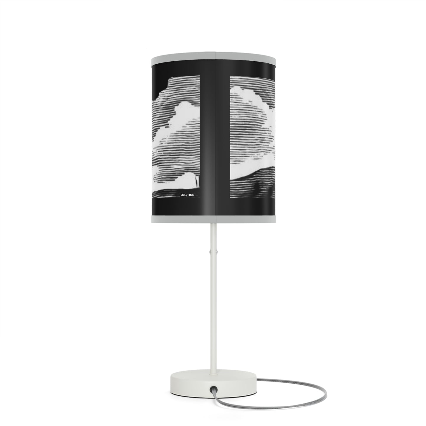 Solstice Engraved Sunrise Lamp on a Stand, US|CA plug