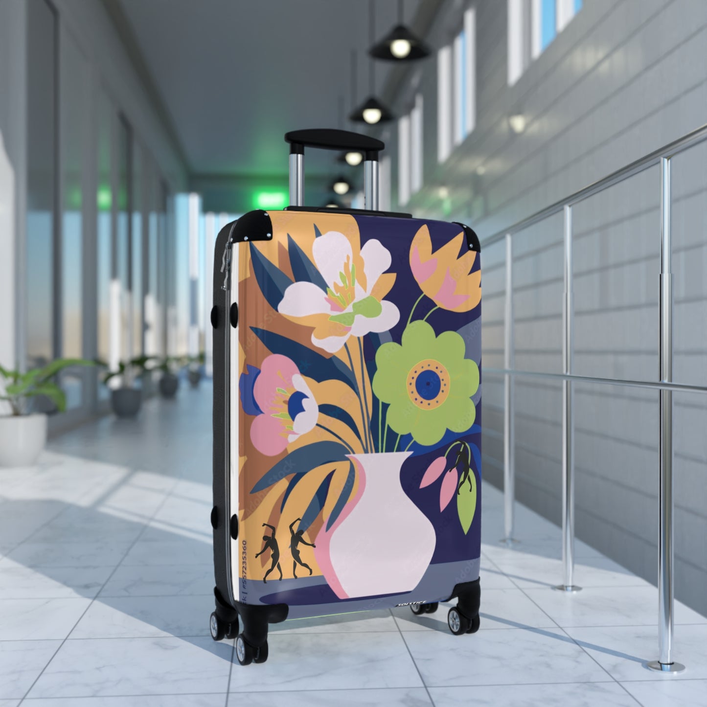 SOLSTICE Matisse Still life with flowers Suitcase