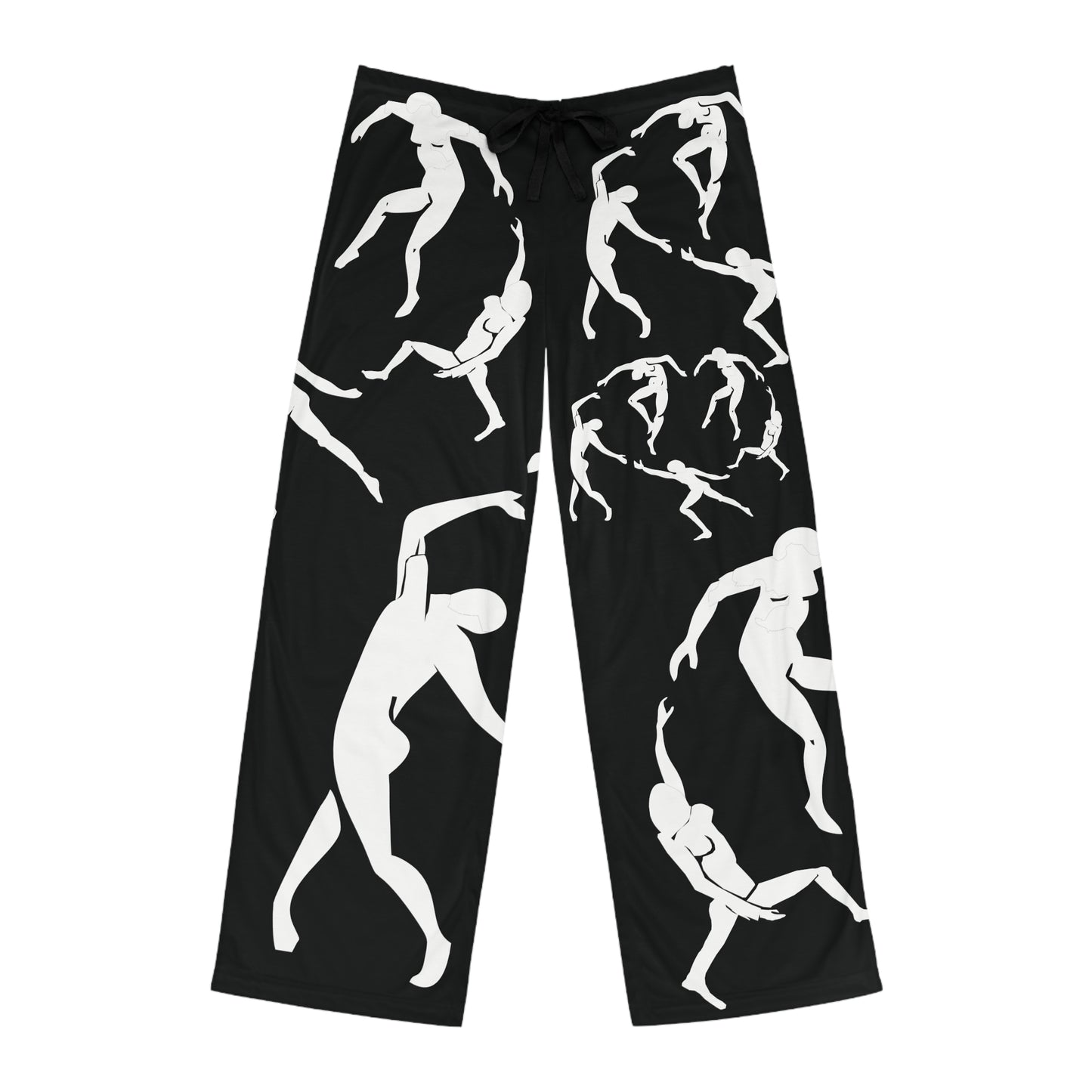 SOLSTICE Matisse Men's black Pajama Pants (AOP)
