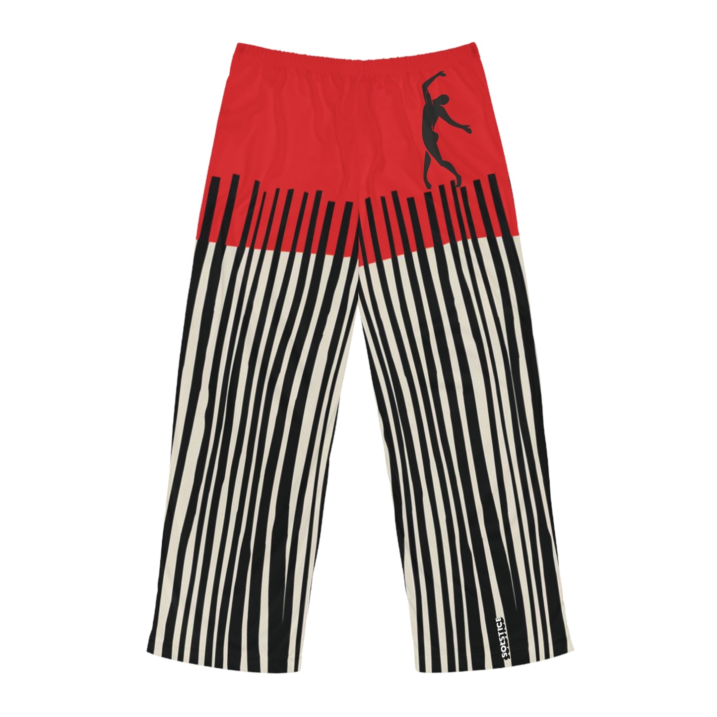 SOLSTICE Bamboo Men's Pajama Red Pants (AOP)