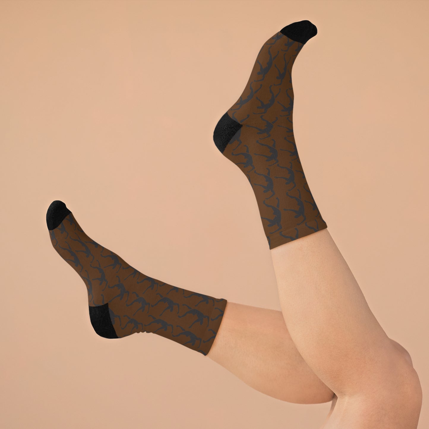 Recycled SOLSTICE brown PolyCotton Socks