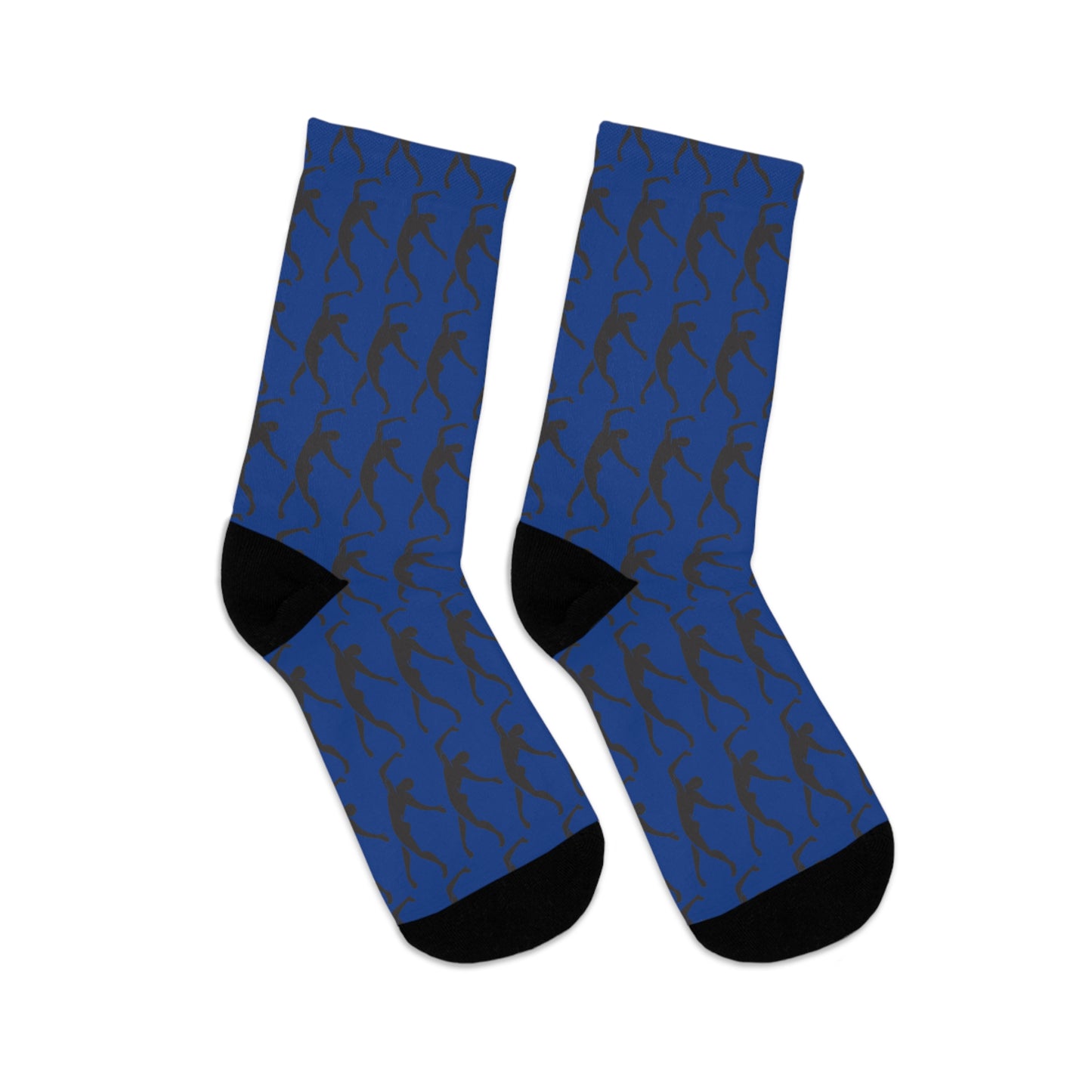 Recycled SOLSTICE Blue PolyCotton Socks