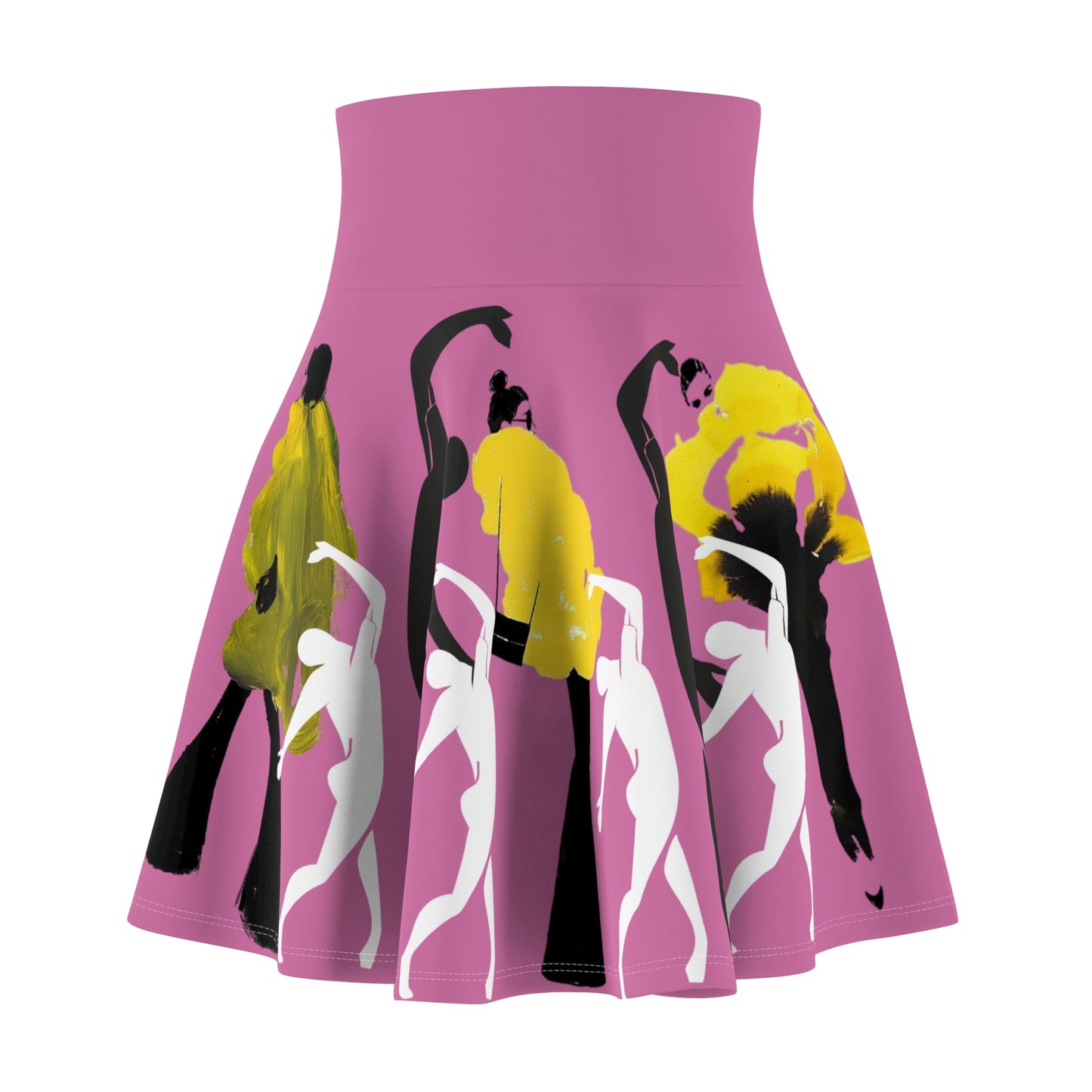 SOLSTICE Fashion Pink Skater Skirt (AOP)