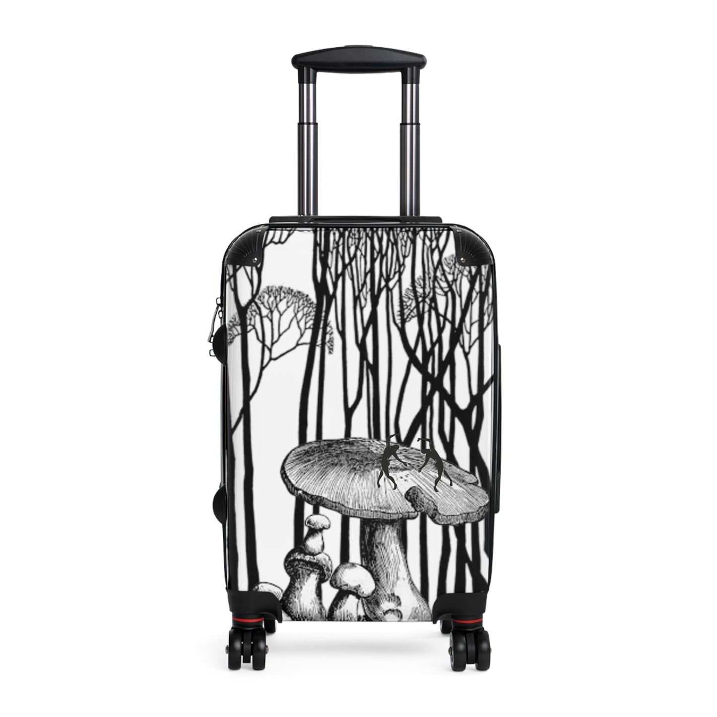 SOLSTICE Trees and Mushrooms with Matisse dancers Suitcase