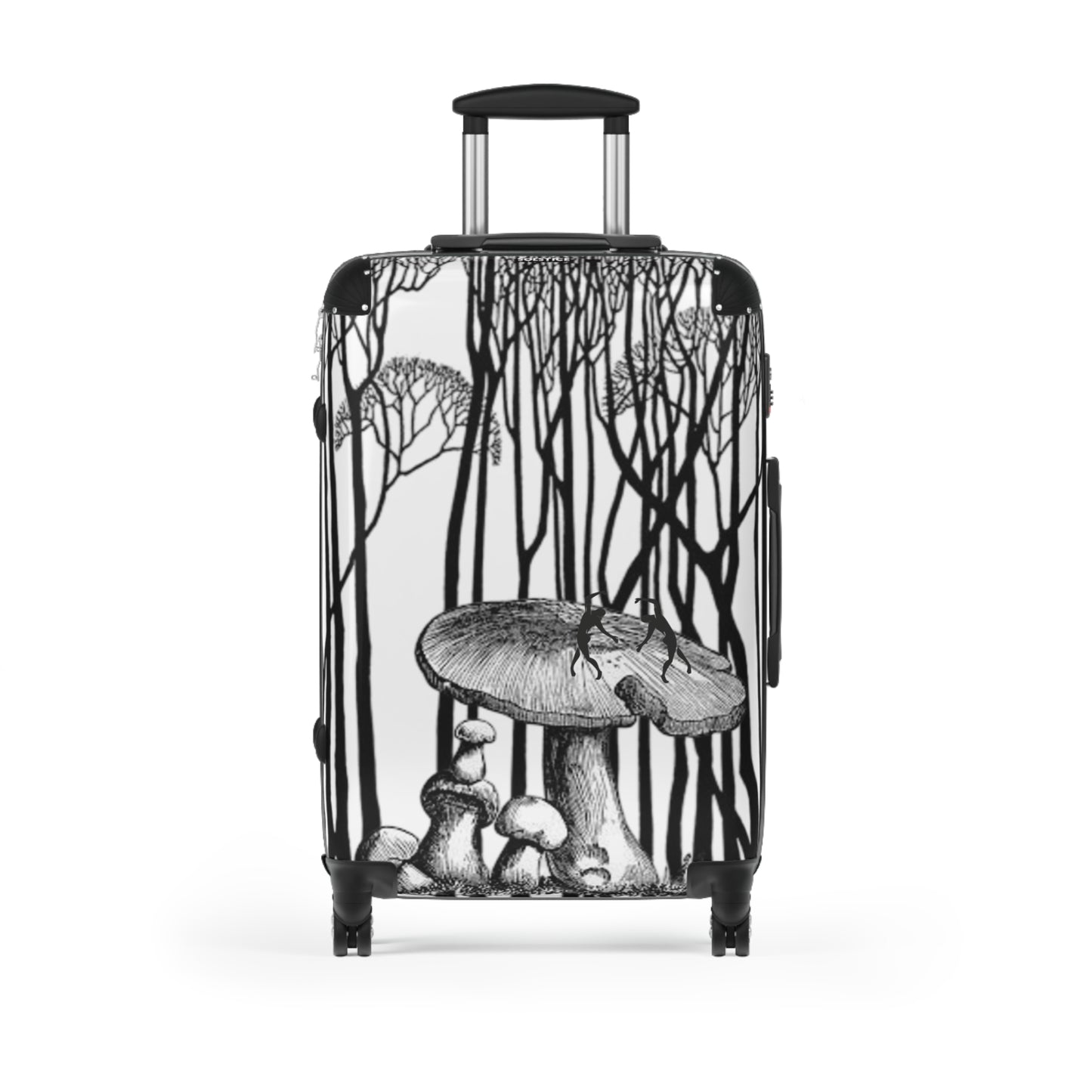 SOLSTICE Trees and Mushrooms with Matisse dancers Suitcase