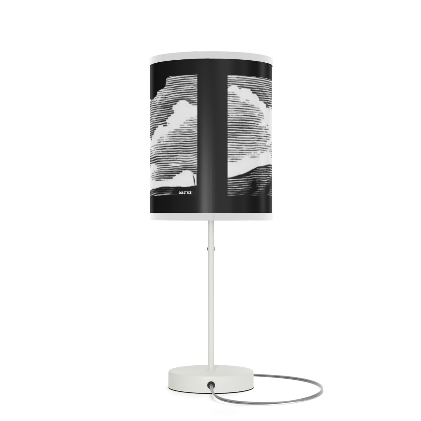 Solstice Engraved Sunrise Lamp on a Stand, US|CA plug
