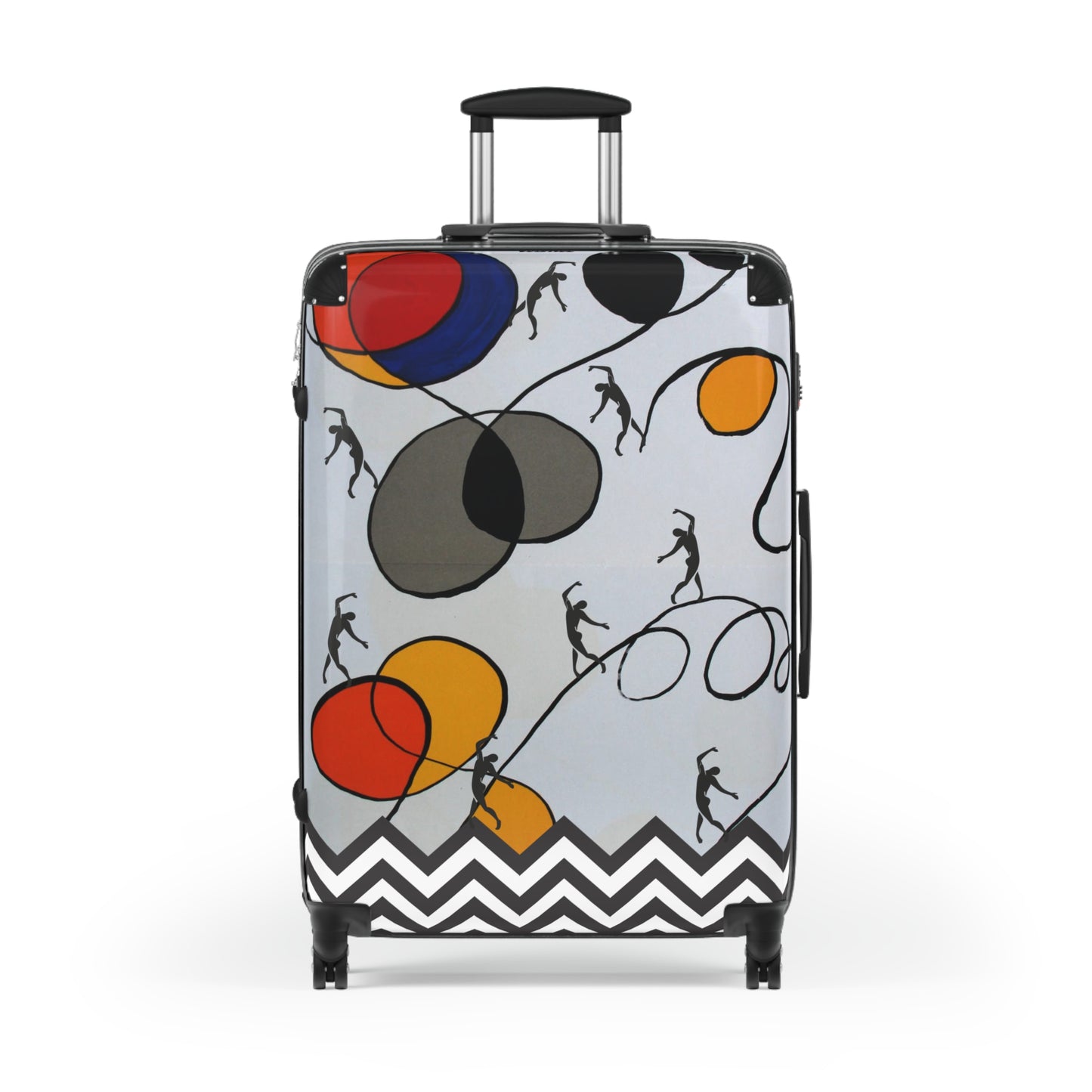 SOLSTICE Calder and Matisse dancers Suitcase