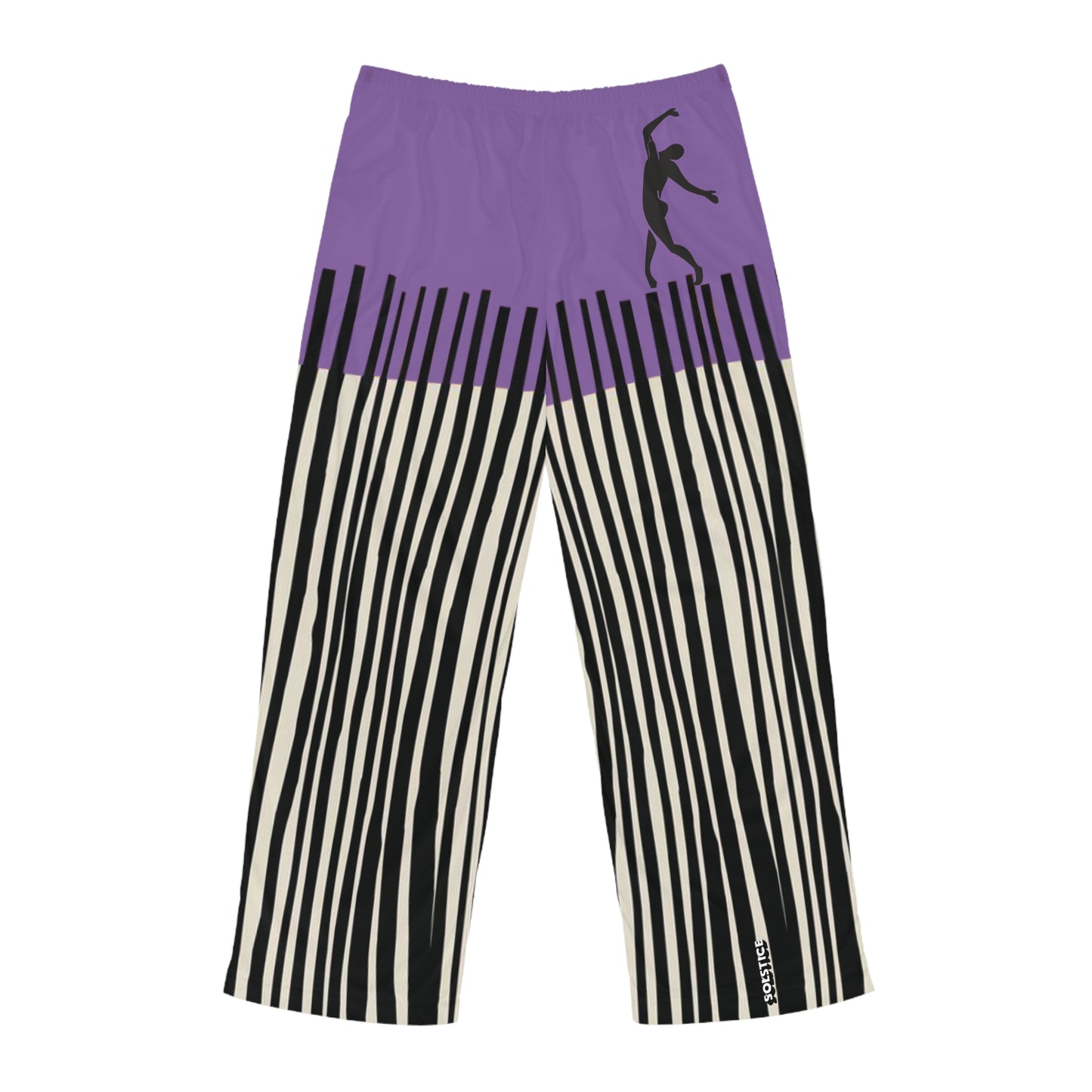 SOLSTICE Bamboo Men's Pajama Light Purple Pants (AOP)
