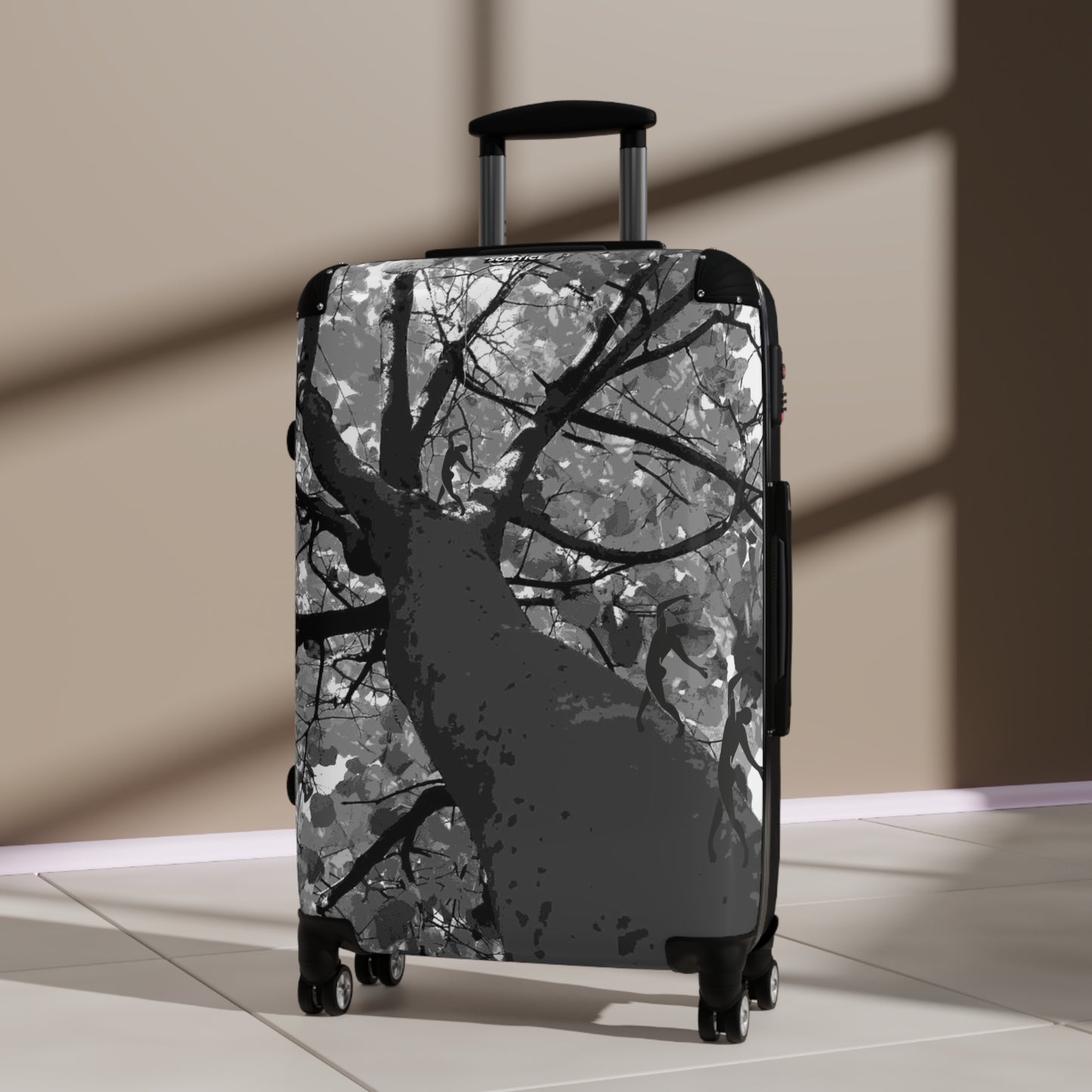 SOLSTICE BlueTree BW with dancers Suitcase