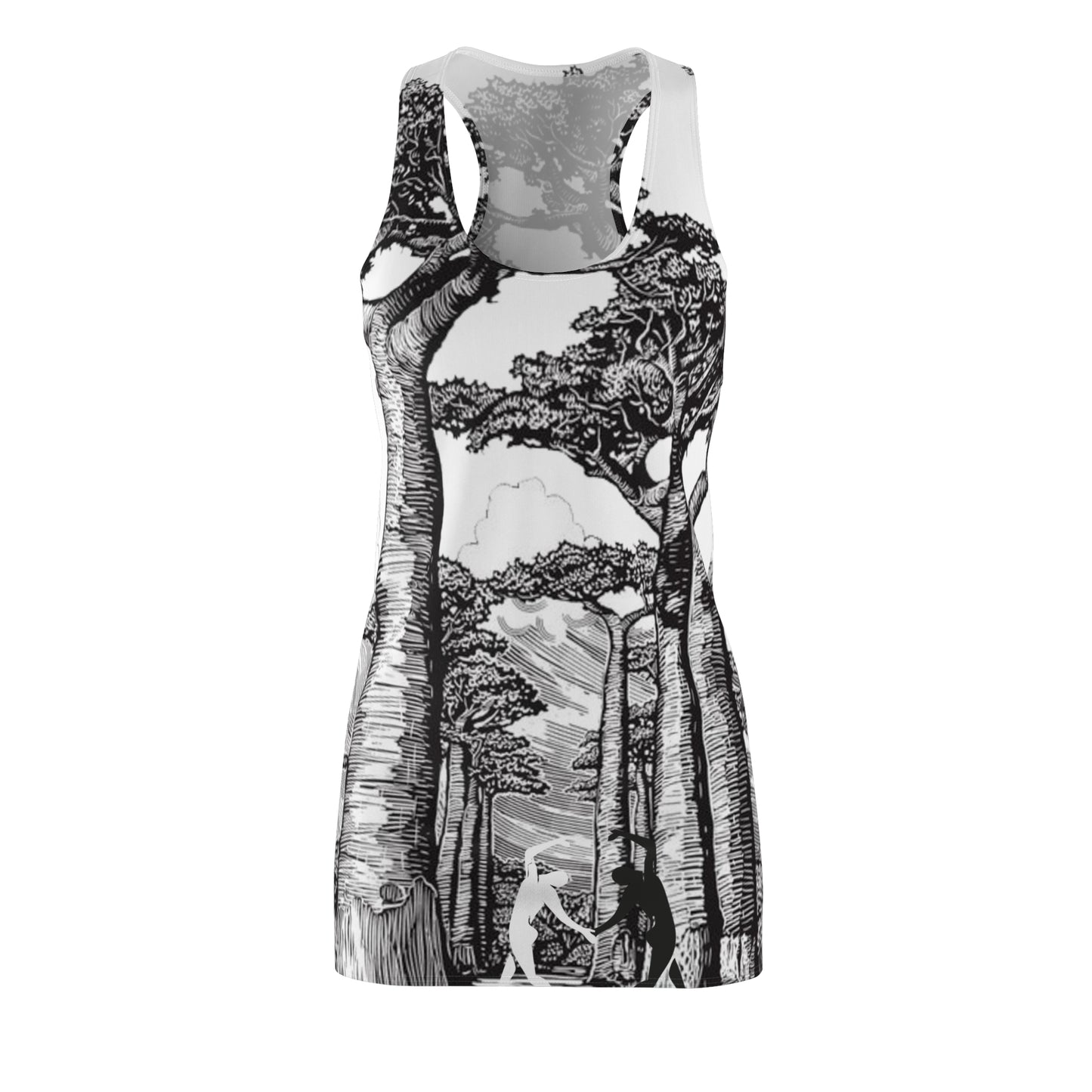 Women's BAOBAB Cut & Sew Racerback Dress (AOP)