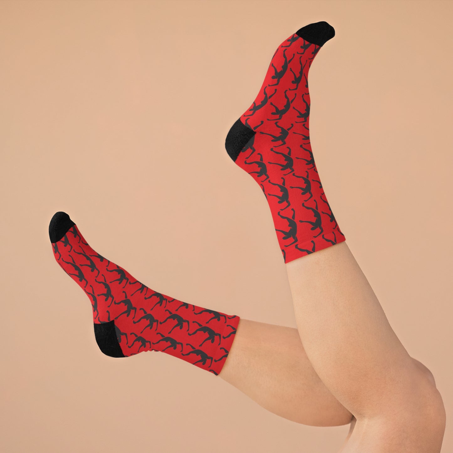 Recycled SOLSTICE red PolyCotton Socks