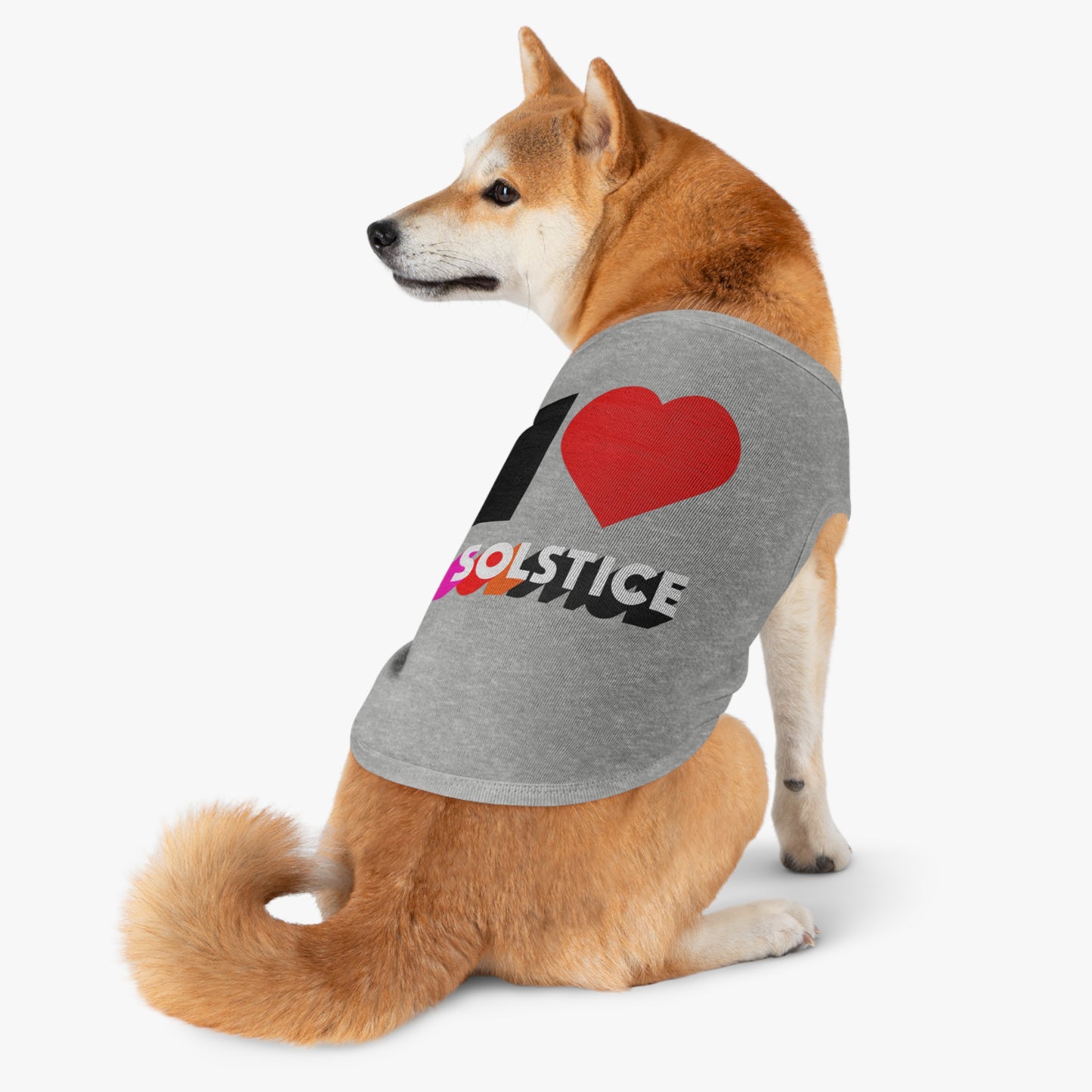 I LOVE SOLSTICE Pet Tank Top