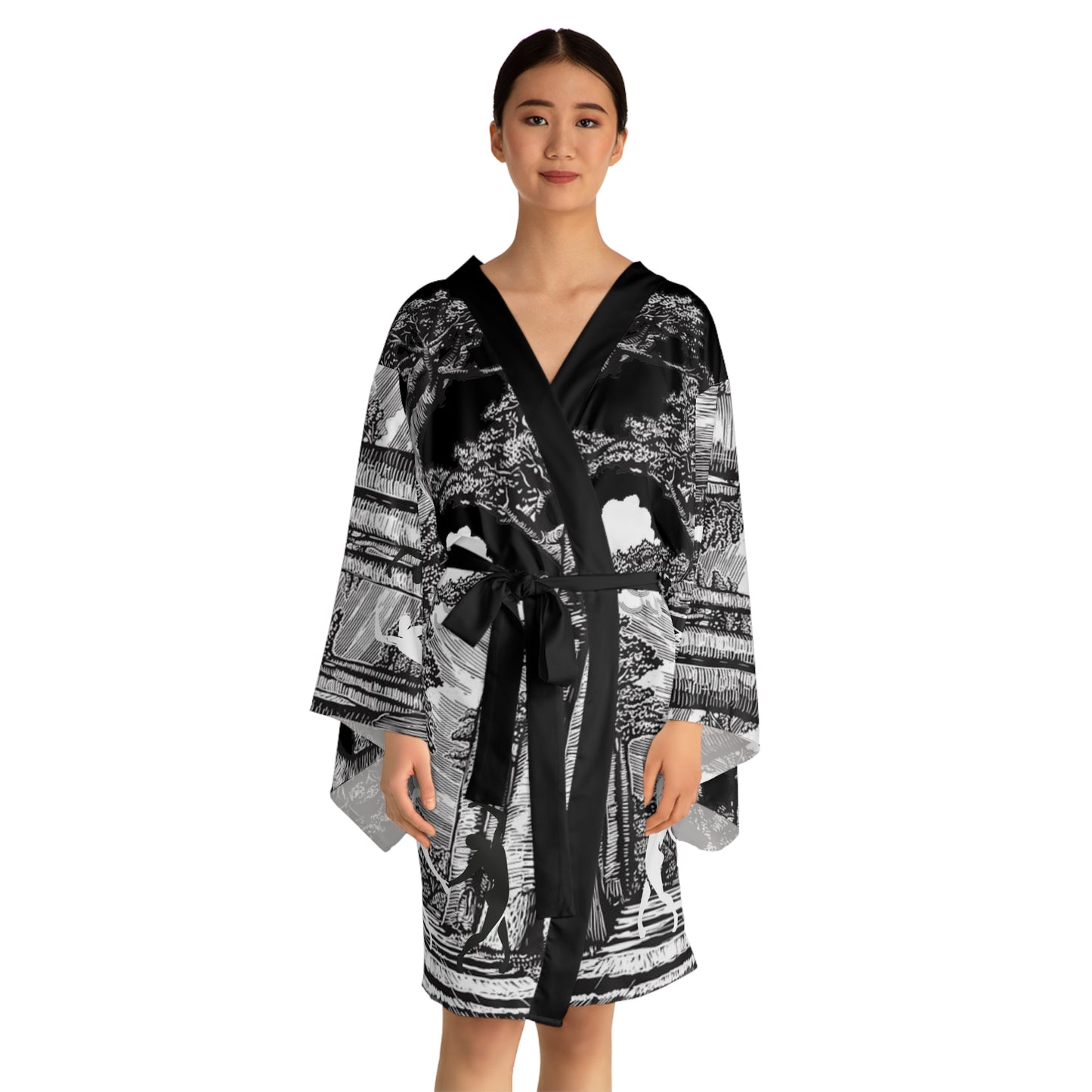 Long Sleeve SOLSTICE BAOBAB Kimono Robe (AOP)