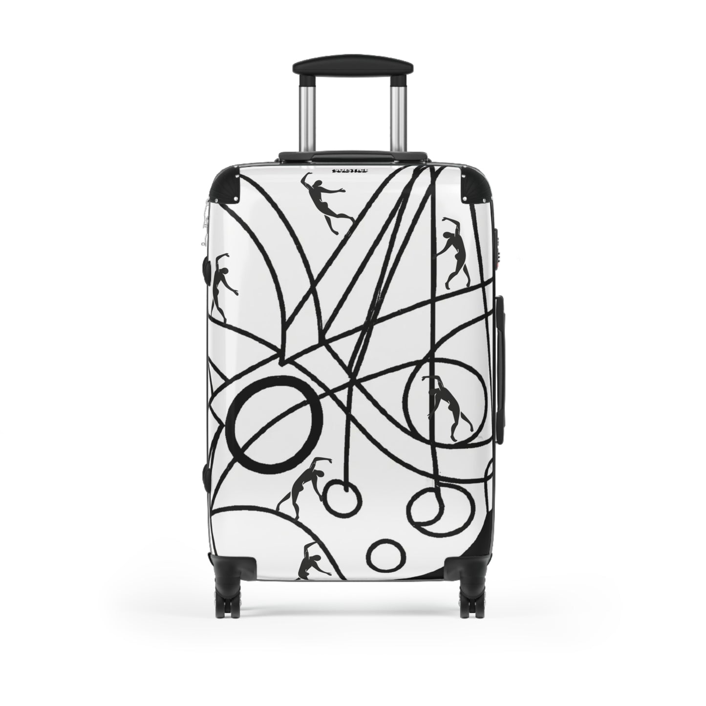 SOLSTICE Calder and Matisse dancers Suitcase