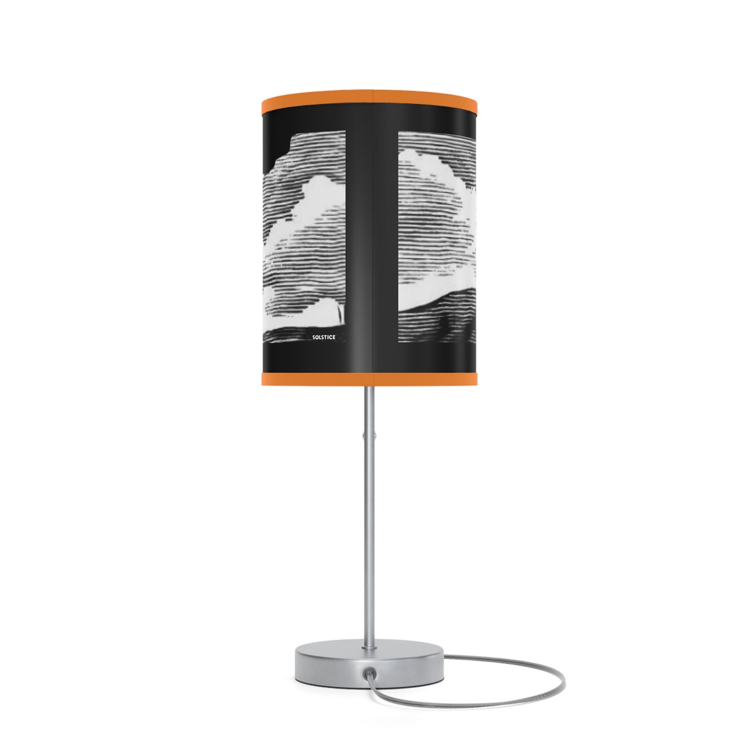 Solstice Engraved Sunrise Lamp on a Stand, US|CA plug