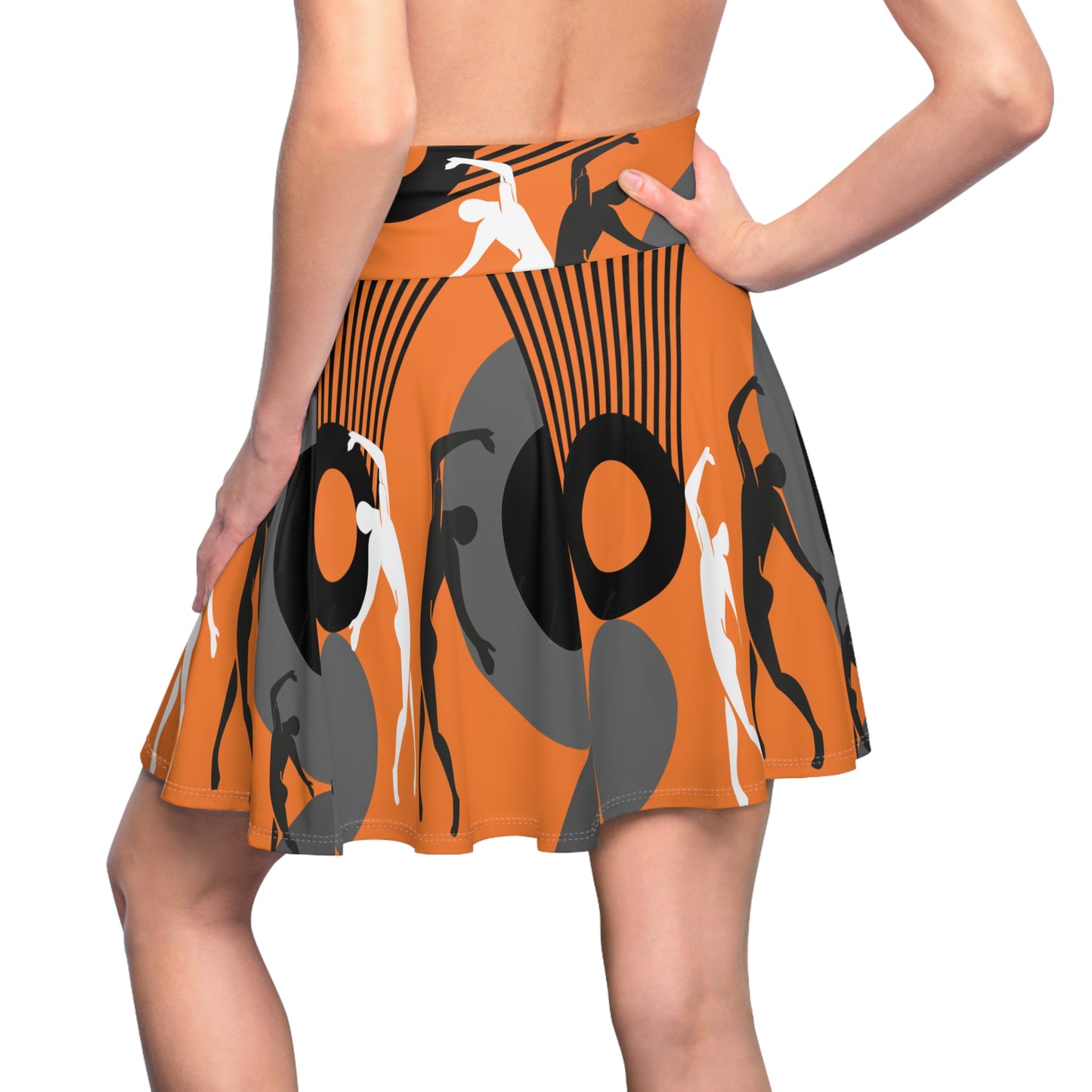 SOLSTICE Bauhaus Skater crusta Skirt (AOP)